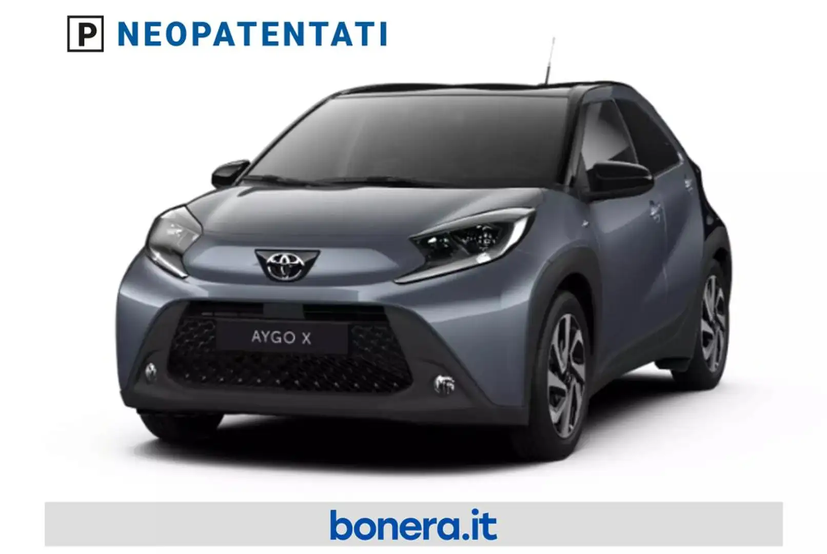 Toyota Aygo X 1.0 Trend 72cv Grigio - 1