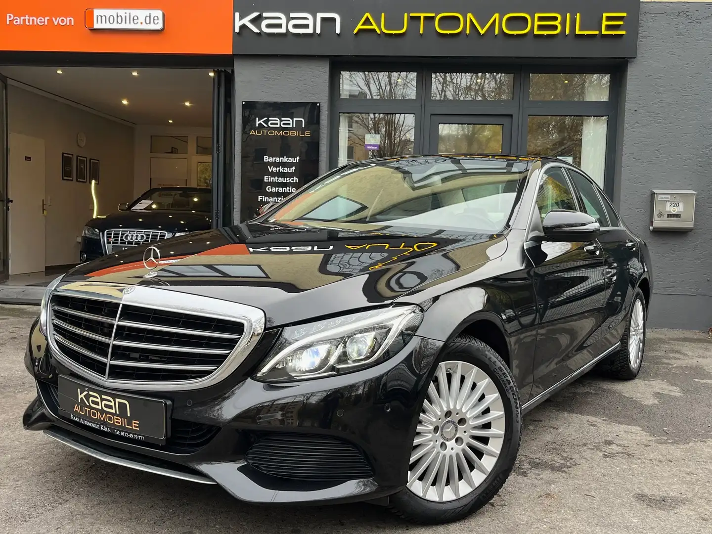 Mercedes-Benz C 220 d/COMAND/NAVI/SHZ/KLIMA/LEDER/LED/PANO Schwarz - 1