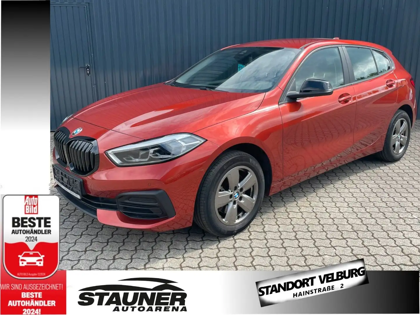 BMW 118 i 5-Türer/ LED/Navi/16"LM-Rad/AppleCarPlay Rot - 1