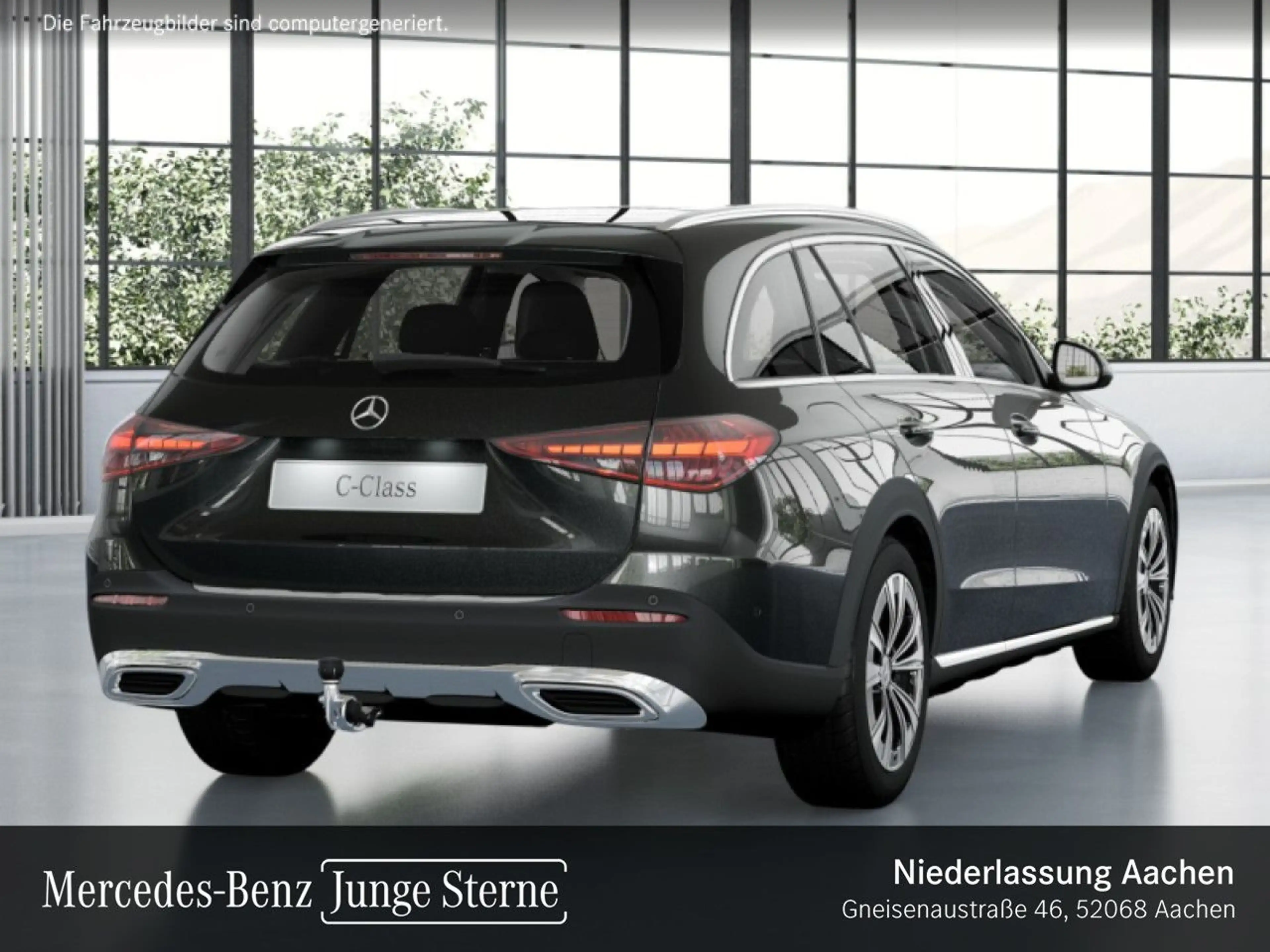 Mercedes-Benz C 220 d T 4M AVANTG+360+AHK+LED+TOTW+KEYLESS+9G — photo 4
