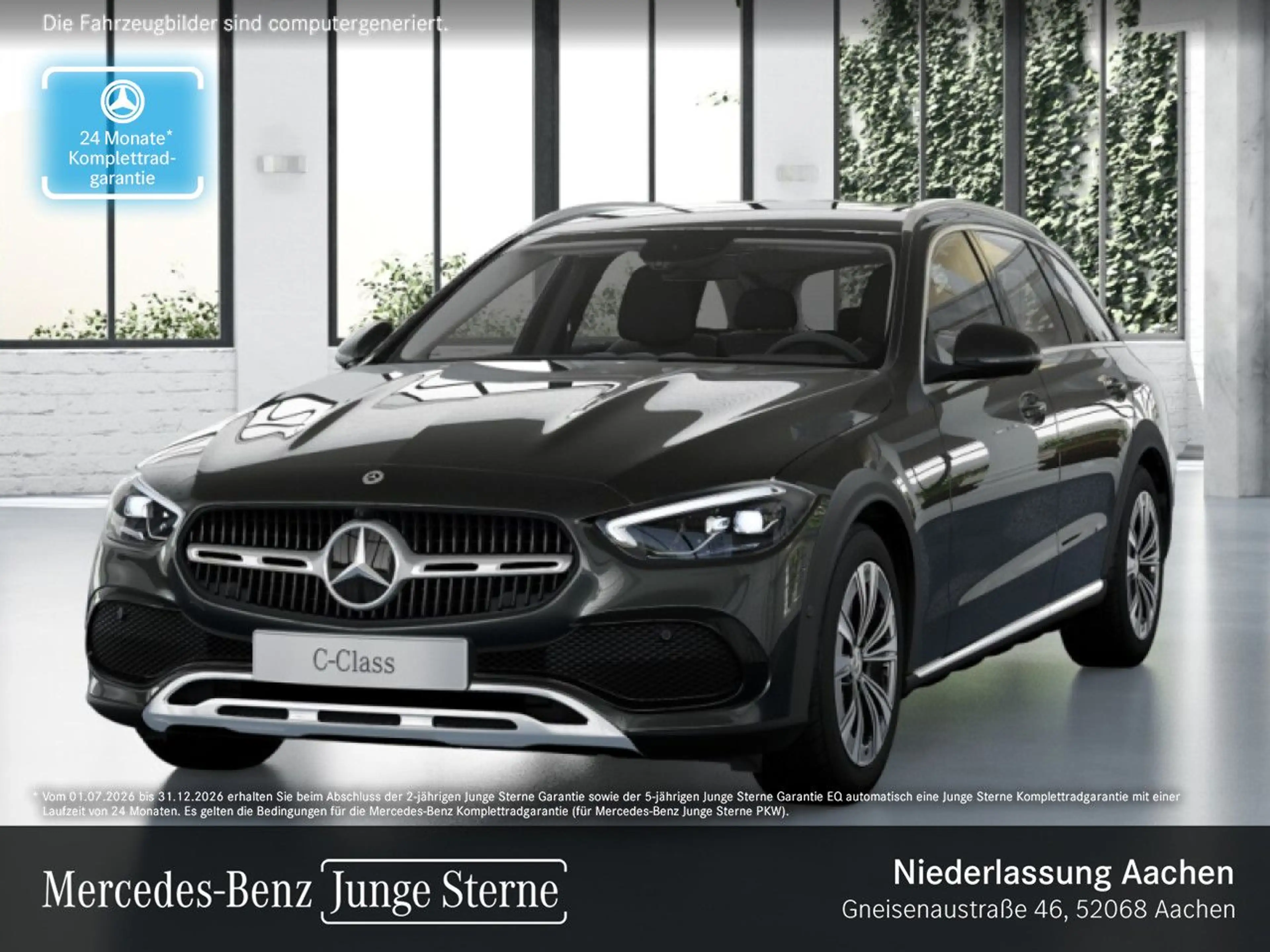 Mercedes-Benz C 220 d T 4M AVANTG+360+AHK+LED+TOTW+KEYLESS+9G
