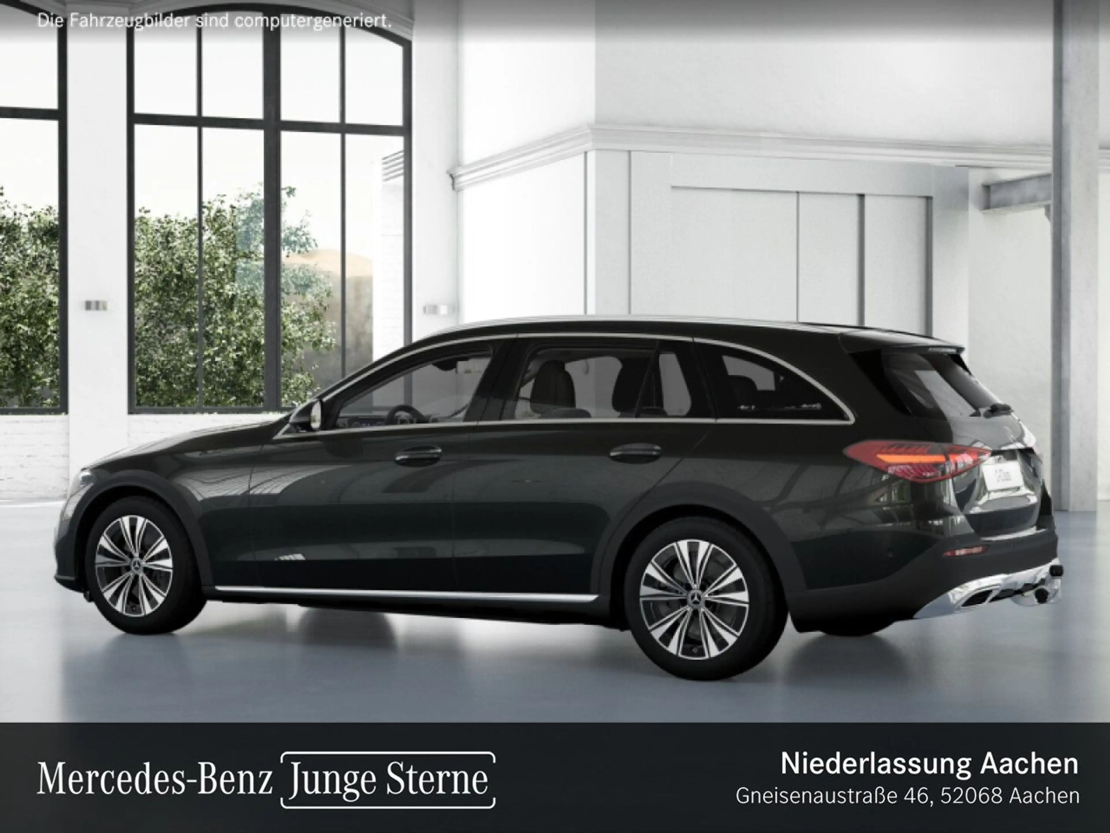 Mercedes-Benz C 220 d T 4M AVANTG+360+AHK+LED+TOTW+KEYLESS+9G — photo 14