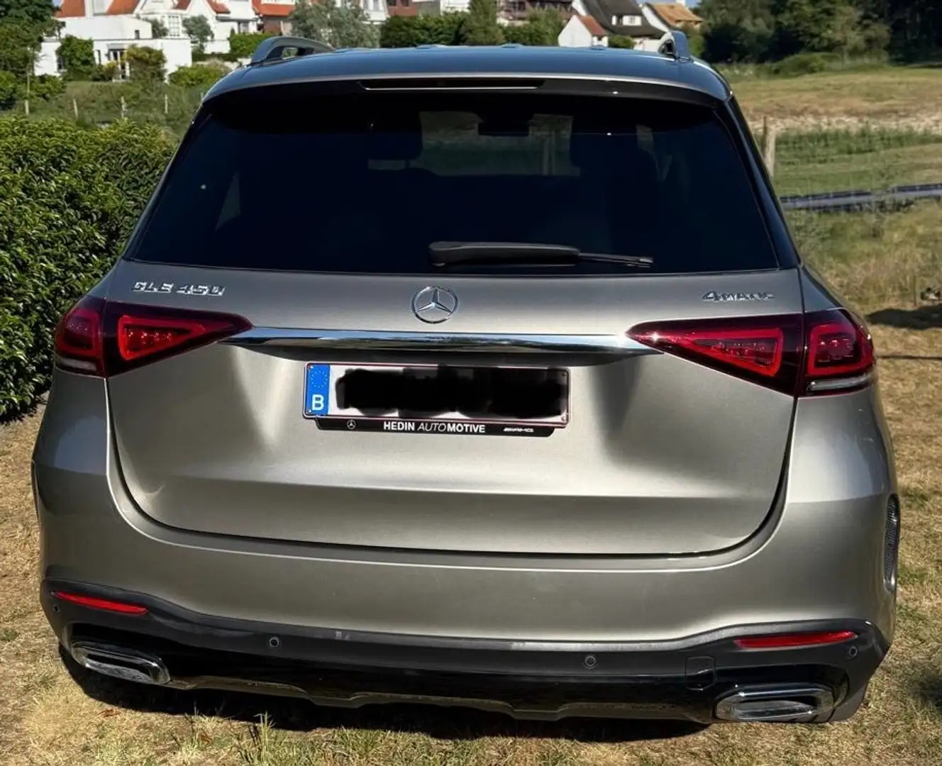 Mercedes-Benz GLE 450 AMG Line. 7 zitpl. Klassieke benzine Mercedes SUV Beige - 2