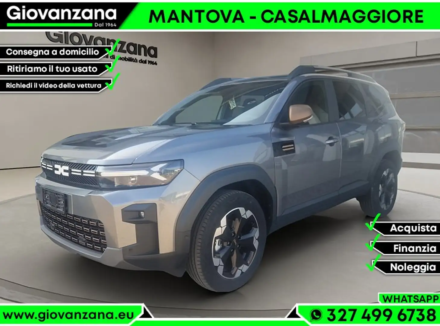 Dacia Bigster 1.2 tce Extreme 140cv KM0 IN PRONTA CONSEGNA Grigio - 1
