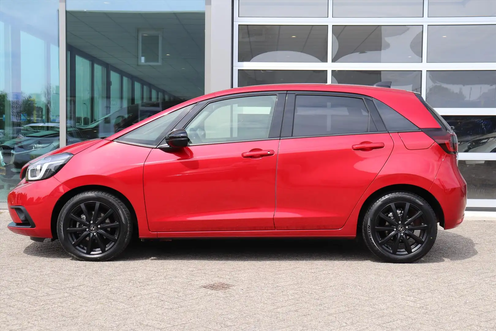 Honda Jazz 1.5 Full Hybrid Executive Automaat.Rijklaar Rood - 2