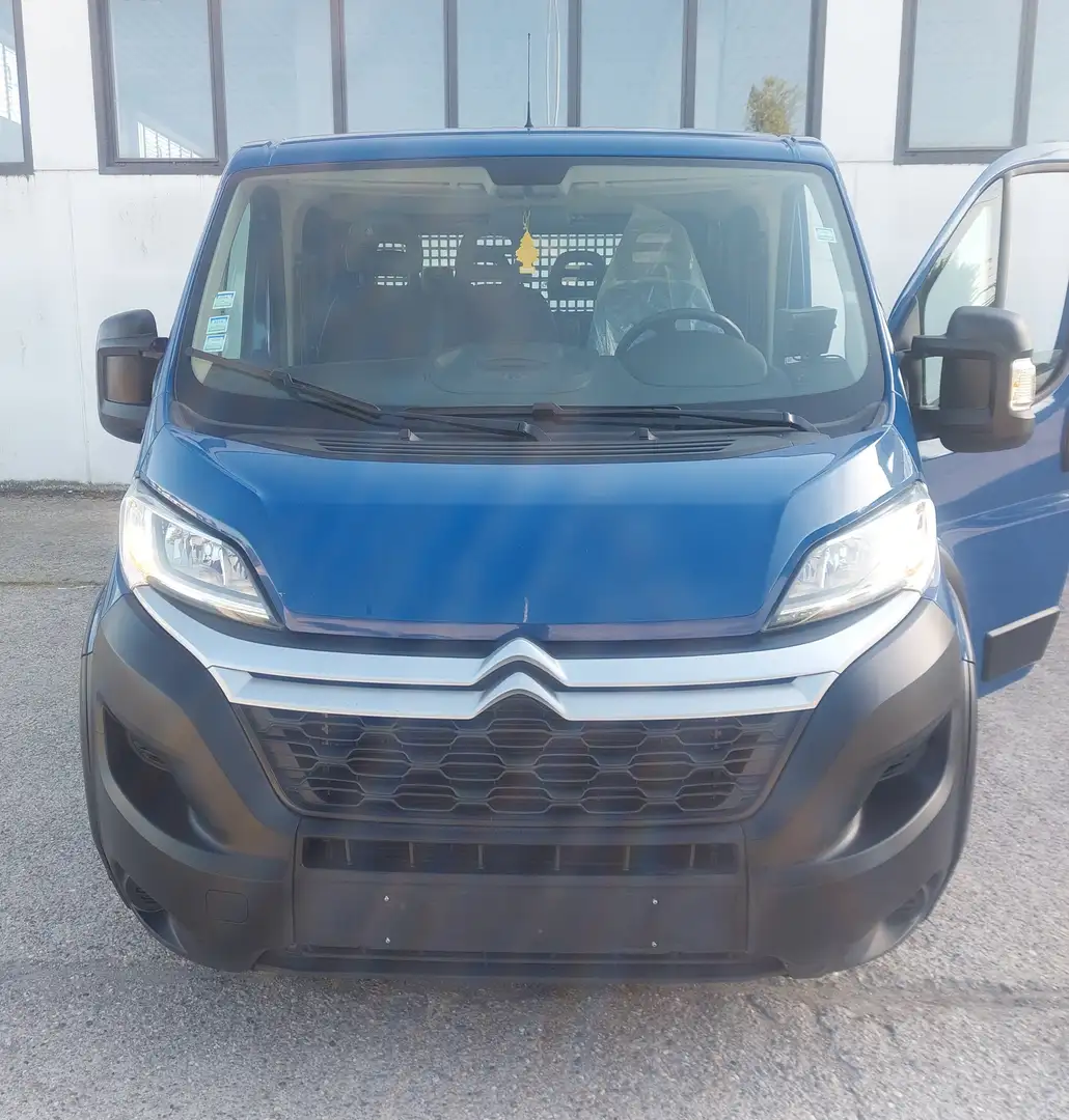 Citroen Jumper DOPPIA CABINA 7 POSTI  CASSONE  FISSO Blu/Azzurro - 1