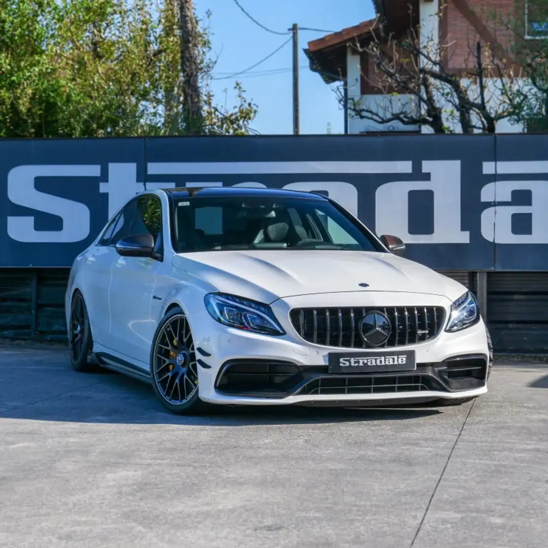 Mercedes-Benz C 63 AMG S 7G Plus Weiß - 1