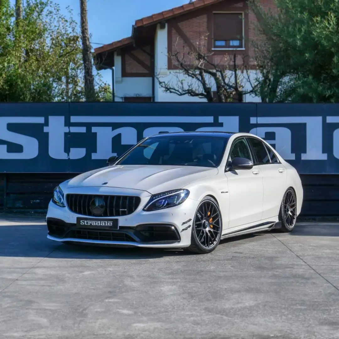 Mercedes-Benz C 63 AMG S 7G Plus Blanc - 2