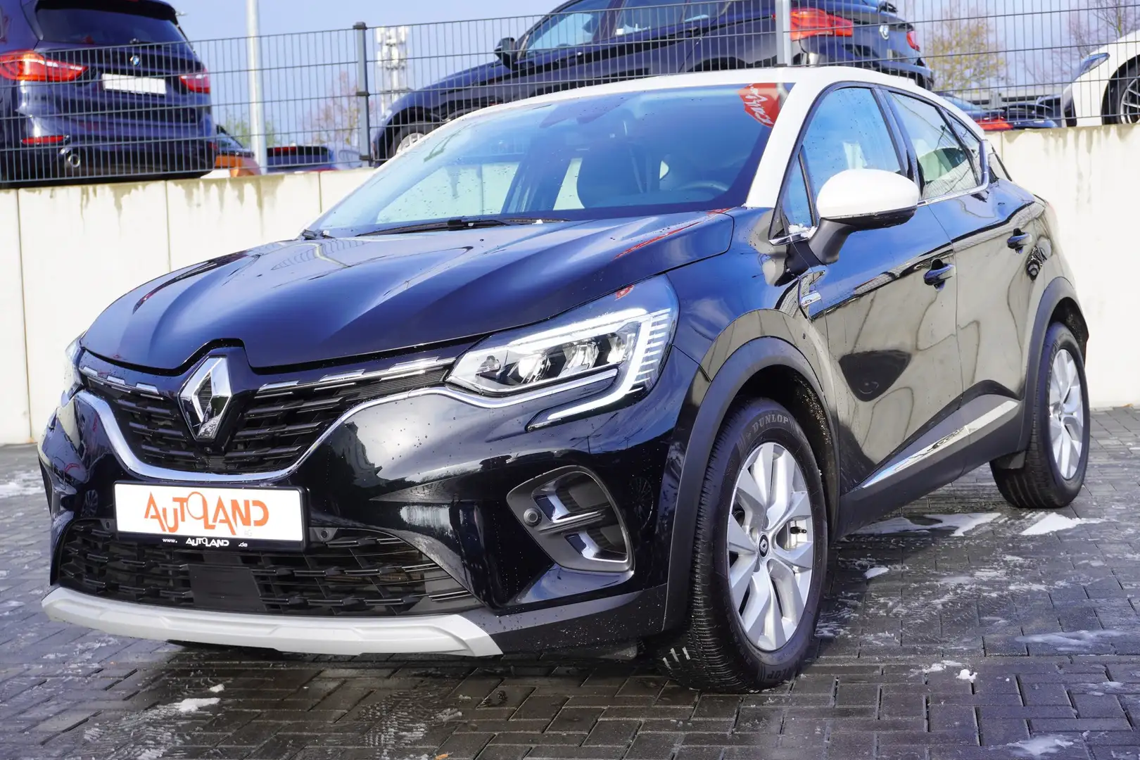 Renault Captur II 1.0 TCE Keyless-Go 360° Teilleder PDC Schwarz - 2
