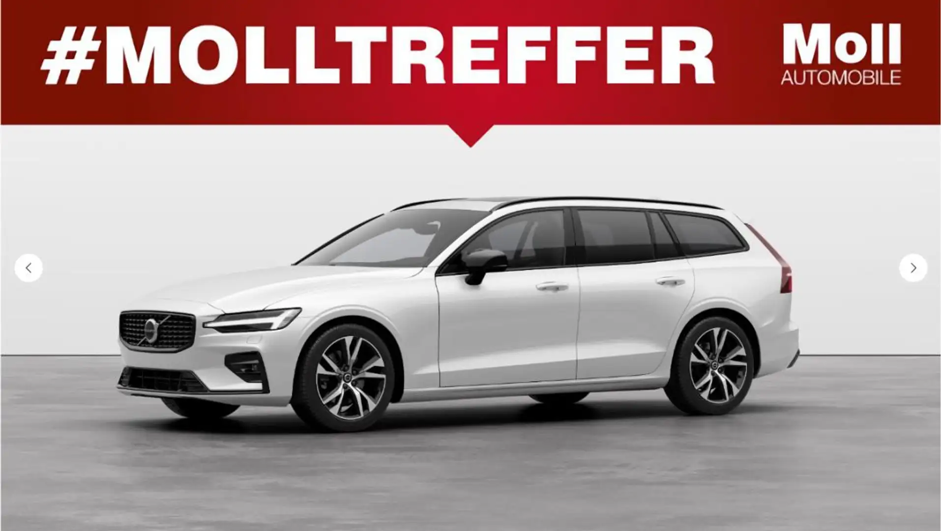 Volvo V60 B4 PLUS DARK, Panoramadach, Harma-Kardon, 360 Grad Weiß - 1