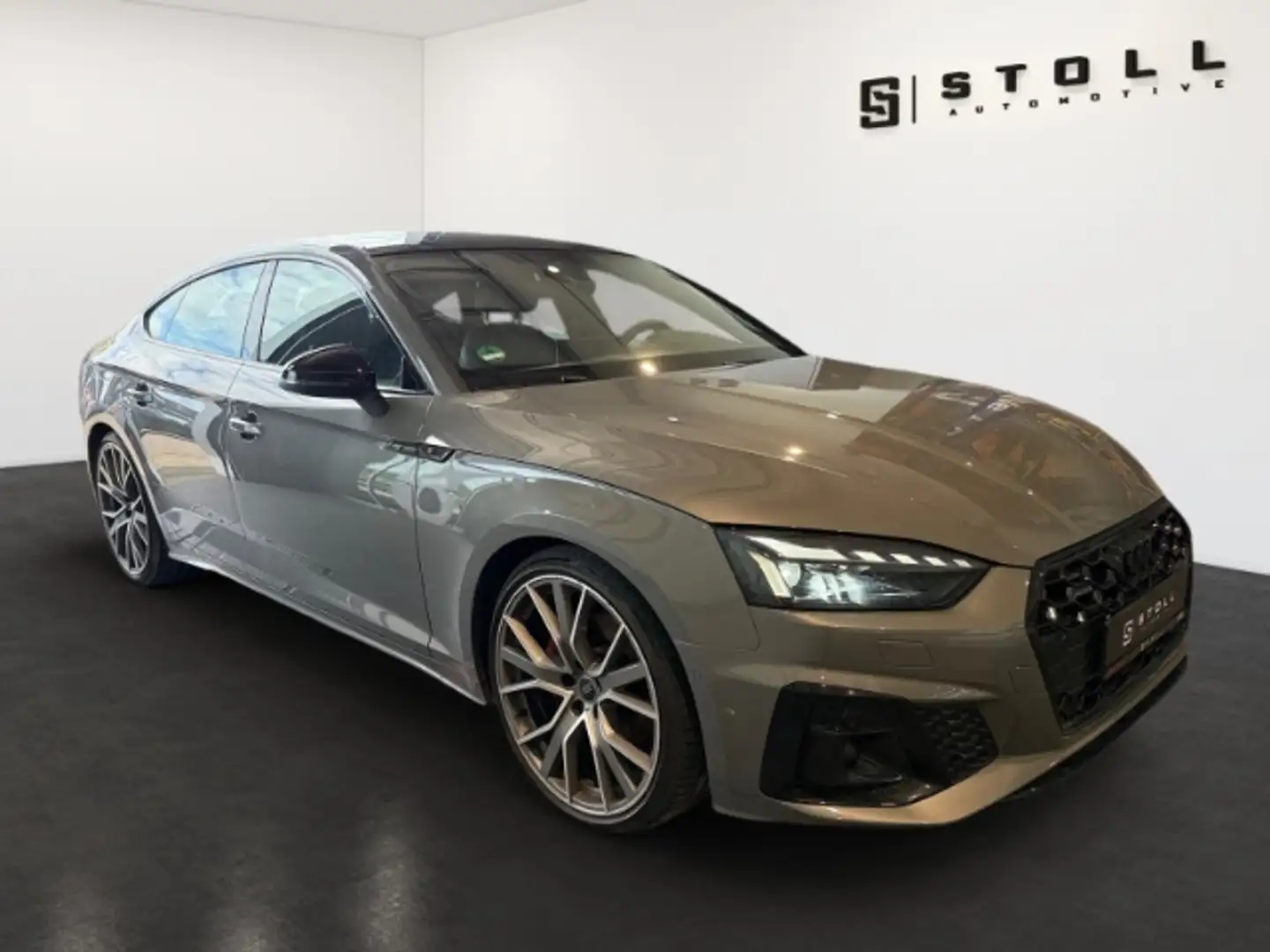 Audi A5 Spb. 40 TDI quattro S line Pano+AHK+Matrix-LED+Las Grau - 2
