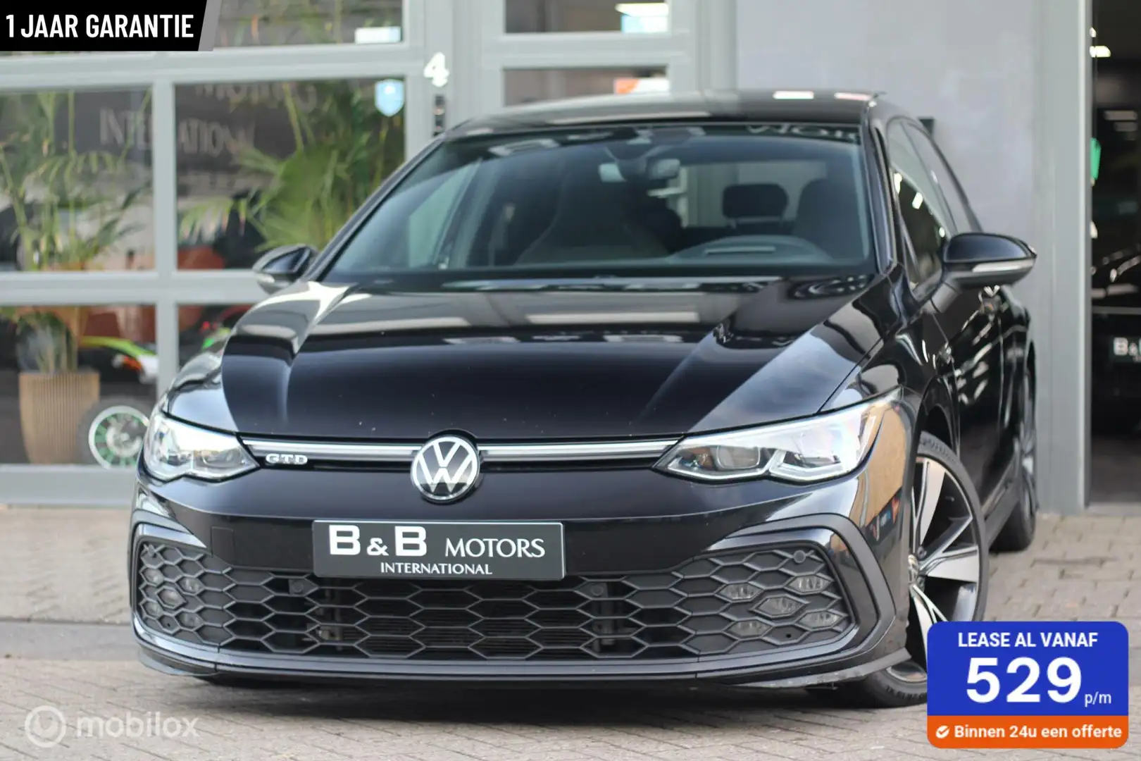 Volkswagen Golf GTD 2.0 iQ PANO SFEER CAM + 1 Jaar Garantie Zwart - 1