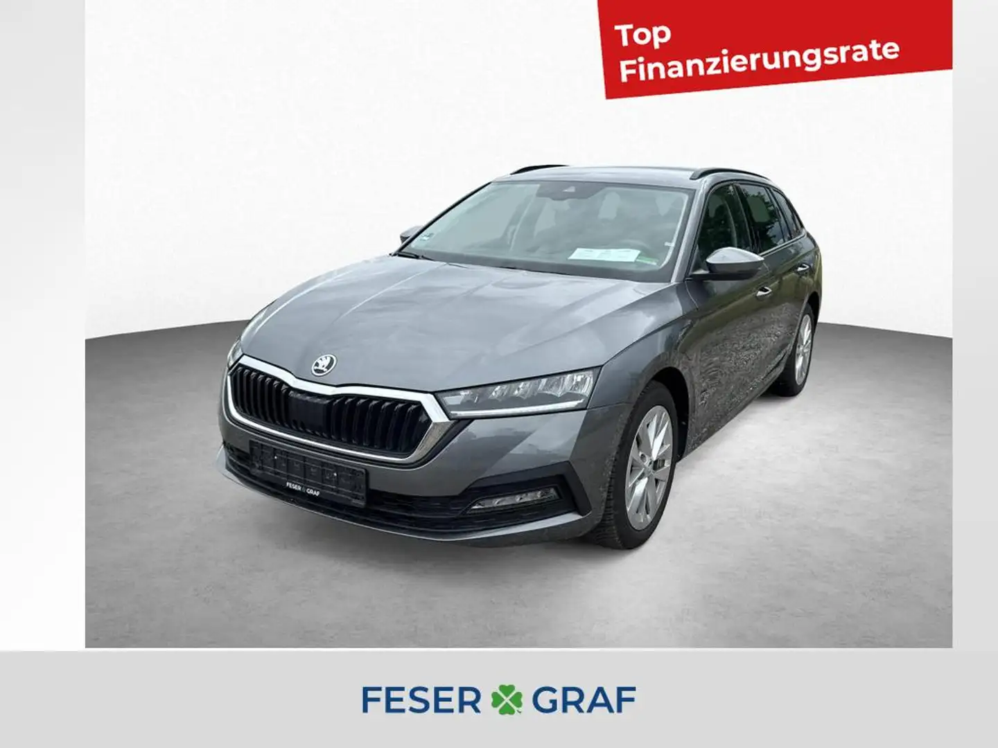 Skoda Octavia Combi Ambition 1.4 iV TSI DSG *AHK*STDHZ Gris - 1