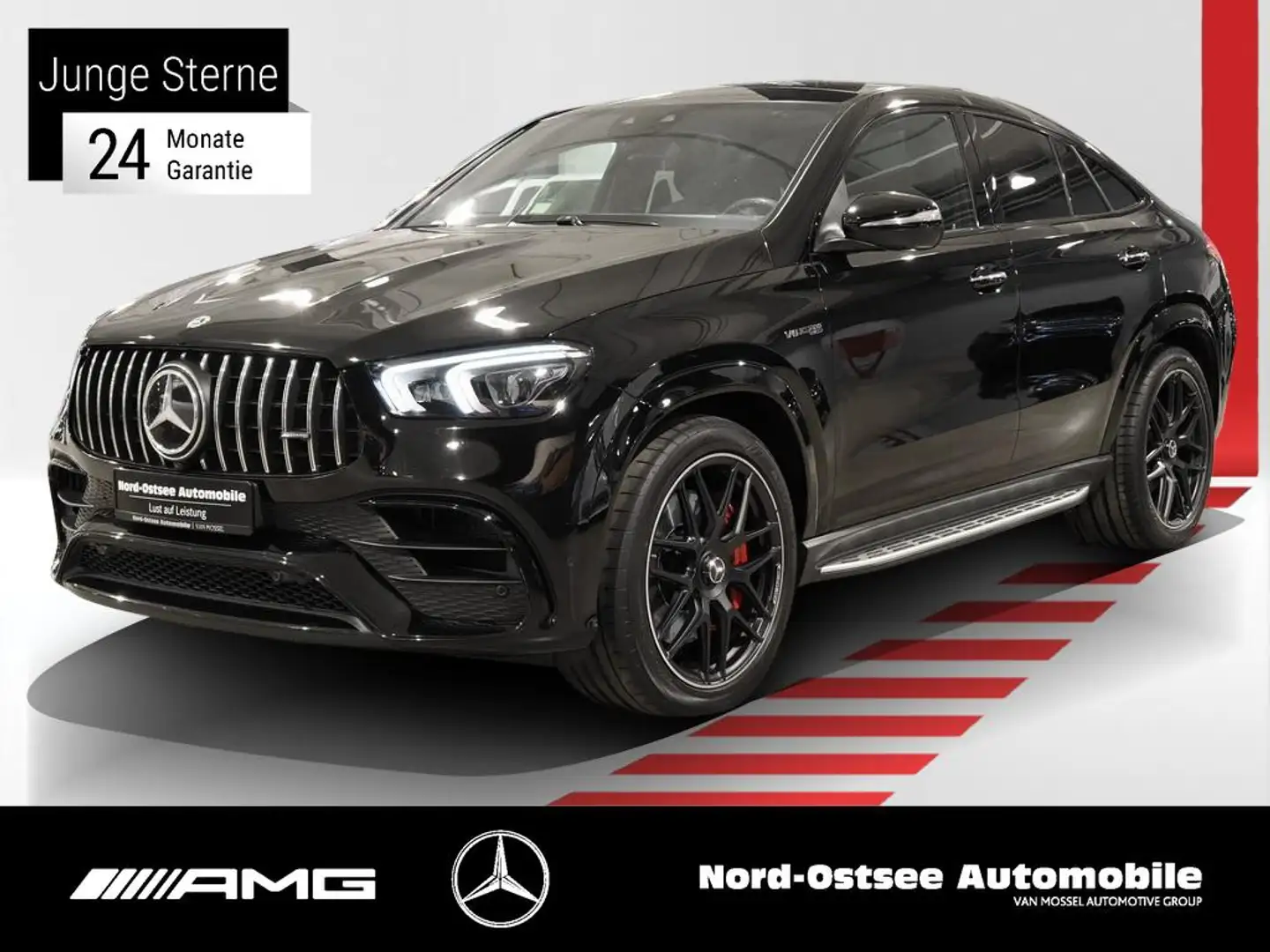 Mercedes-Benz GLE 63 AMG GLE 63 S AMG 4M COUPÈ HUD PANO BURMESTER 360° Schwarz - 1