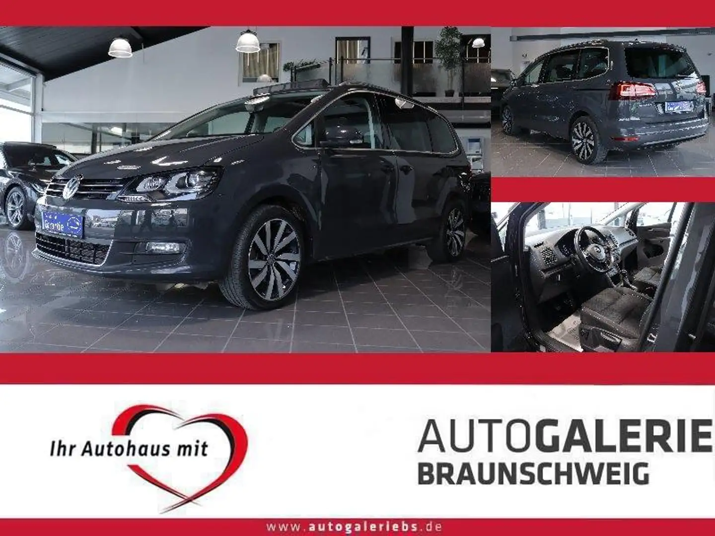 Volkswagen Sharan 2.0 TDI Join *PANO*XENON*ACC*CAM*NAVI* Grau - 1