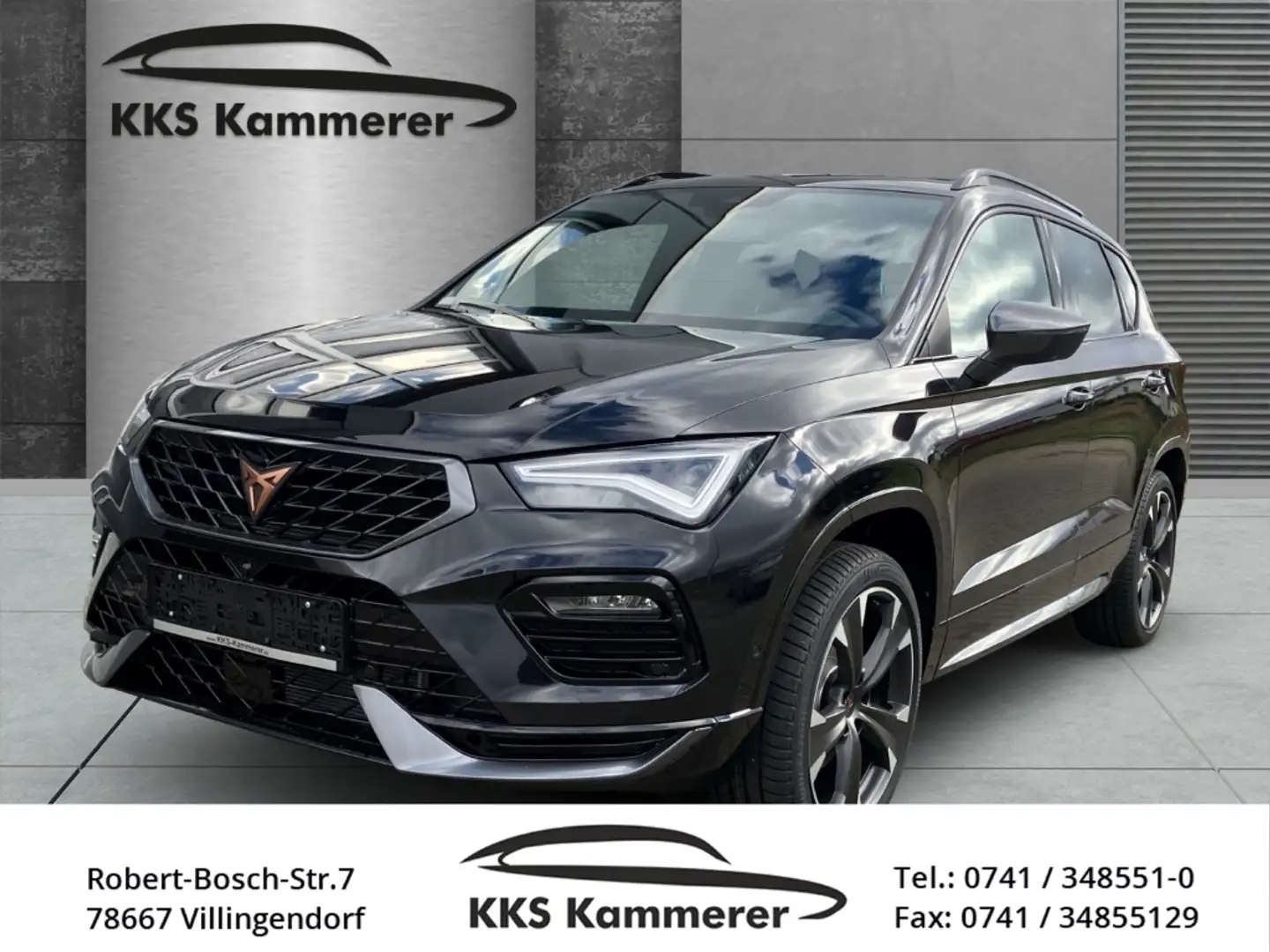 CUPRA Ateca 4Drive AHK Navi Pano 5J Gar. RFK LED Digitales Coc Schwarz - 1