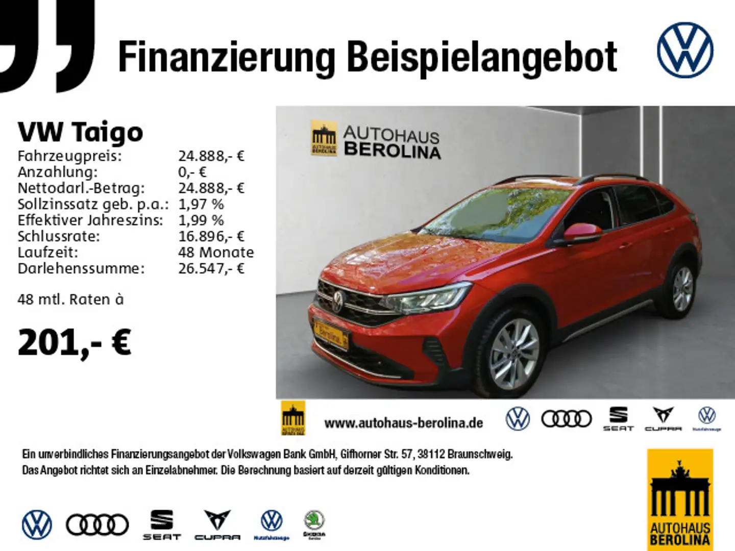 Volkswagen Taigo 1.5 TSI MOVE DSG *R-CAM*ACC*SHZ* Piros - 1