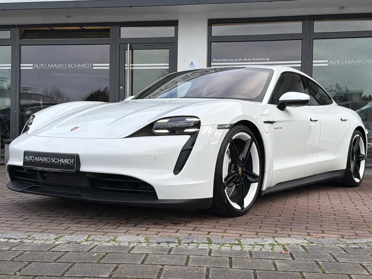 Porsche Taycan 4S Motor-Sound*Burmester*Keramik*APPROVED Weiß - 1