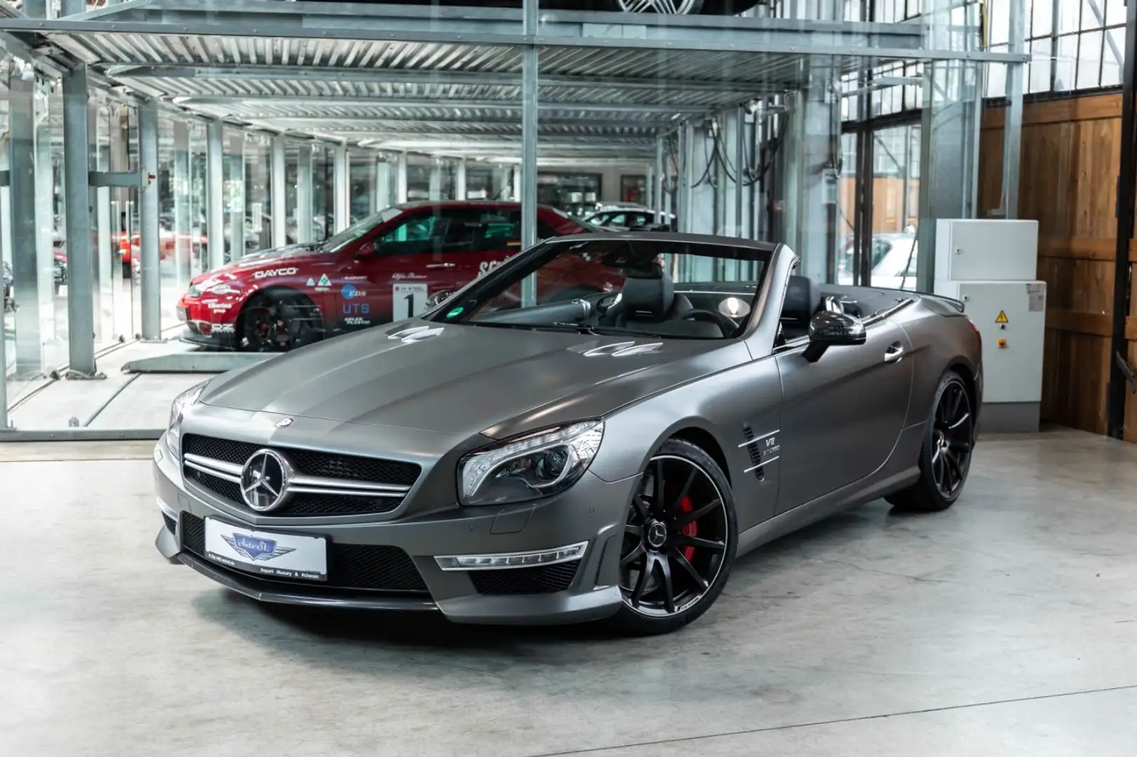 Mercedes-Benz SL 63 AMG | Designo | Carbon | 1. Hand | DE Grau - 1