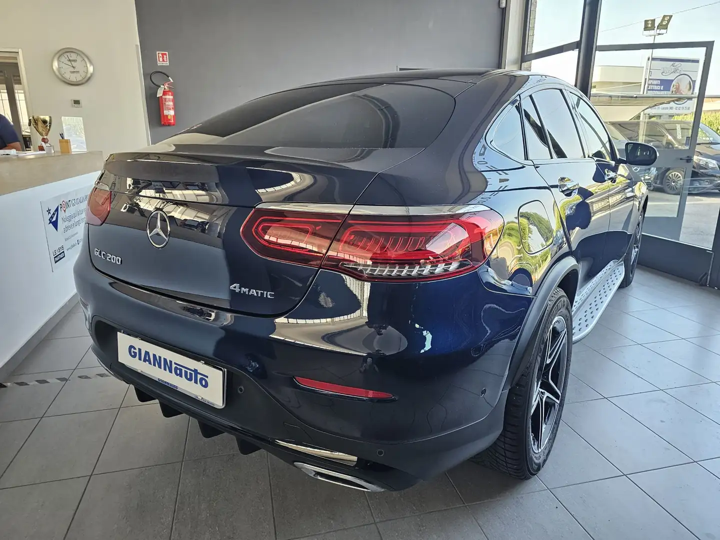 Mercedes-Benz GLC 200 Coupe  mhev Premium 4matic auto Blu/Azzurro - 2