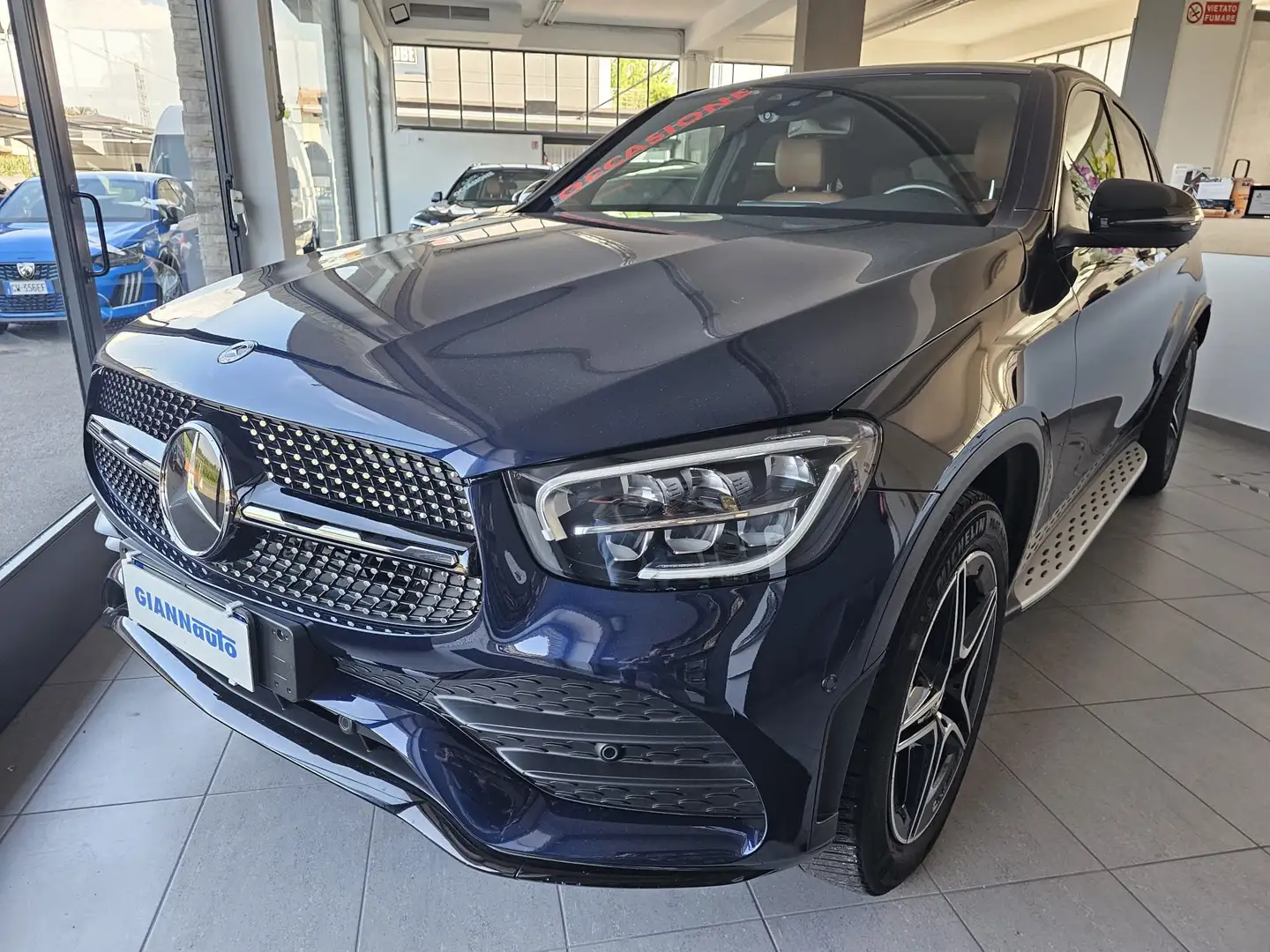 Mercedes-Benz GLC 200 Coupe  mhev Premium 4matic auto Blu/Azzurro - 1