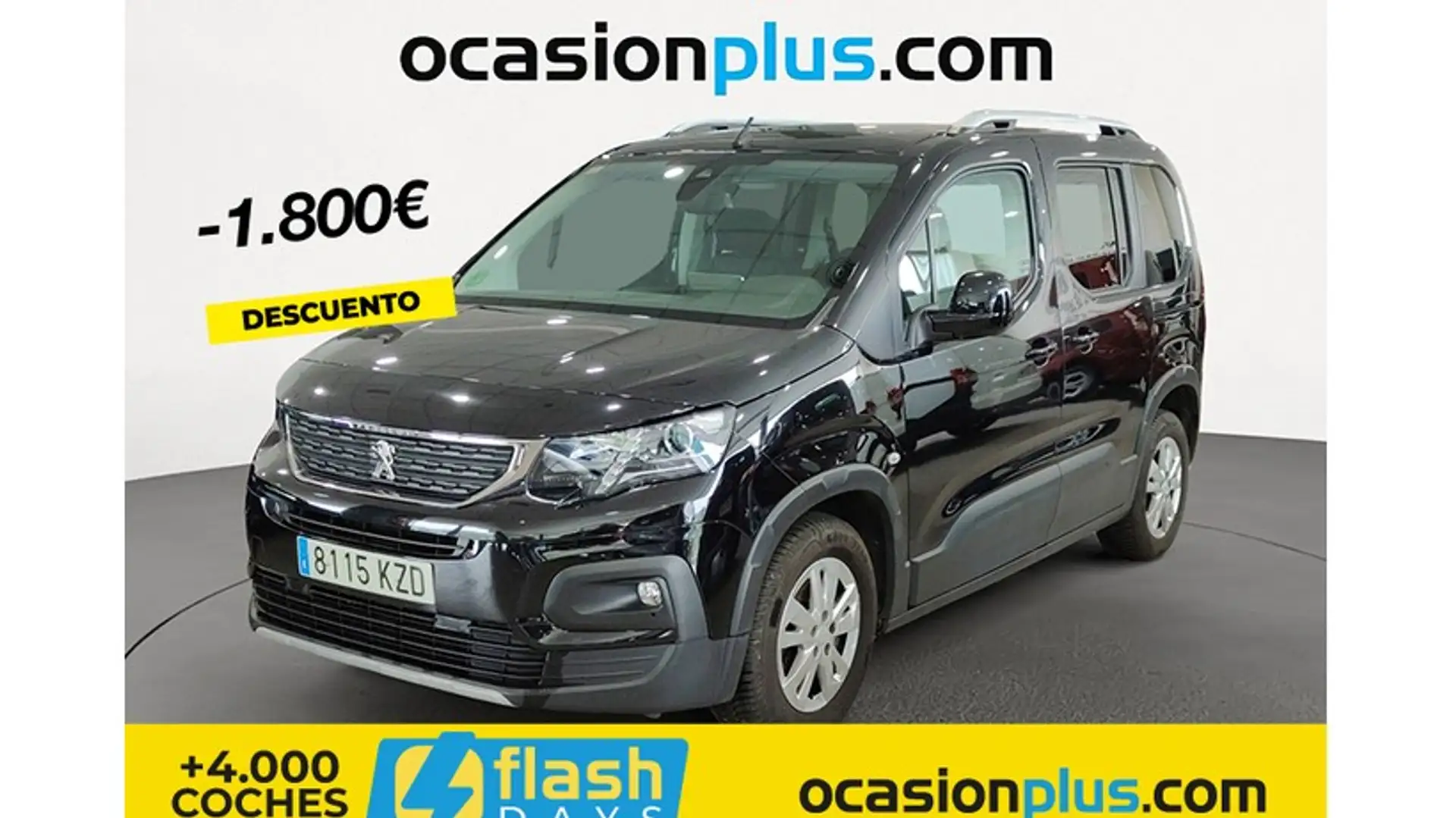 Peugeot Rifter 1.5BlueHDi S&S Standard Allure 130 Schwarz - 1