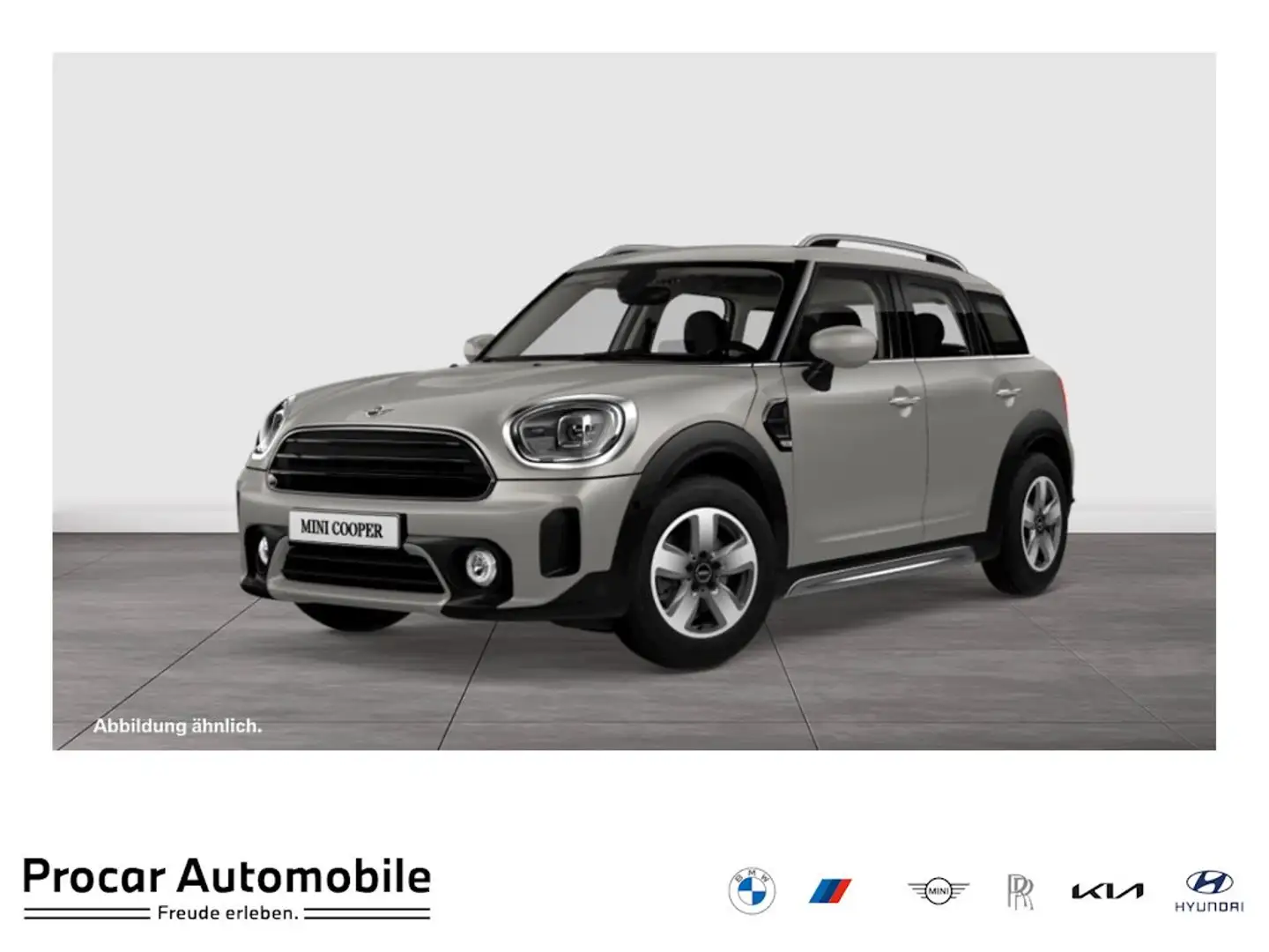 MINI Cooper Countryman Cooper HUD RFK NAVI LED PDC V+H DAB Tempomat LM Silber - 1