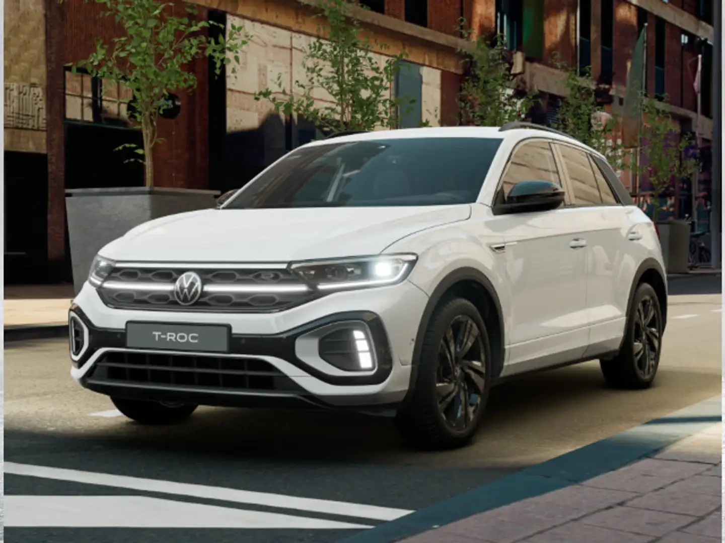 Volkswagen T-Roc R-Line DSG 150PS Kamera / AHK / SHZ Wit - 2