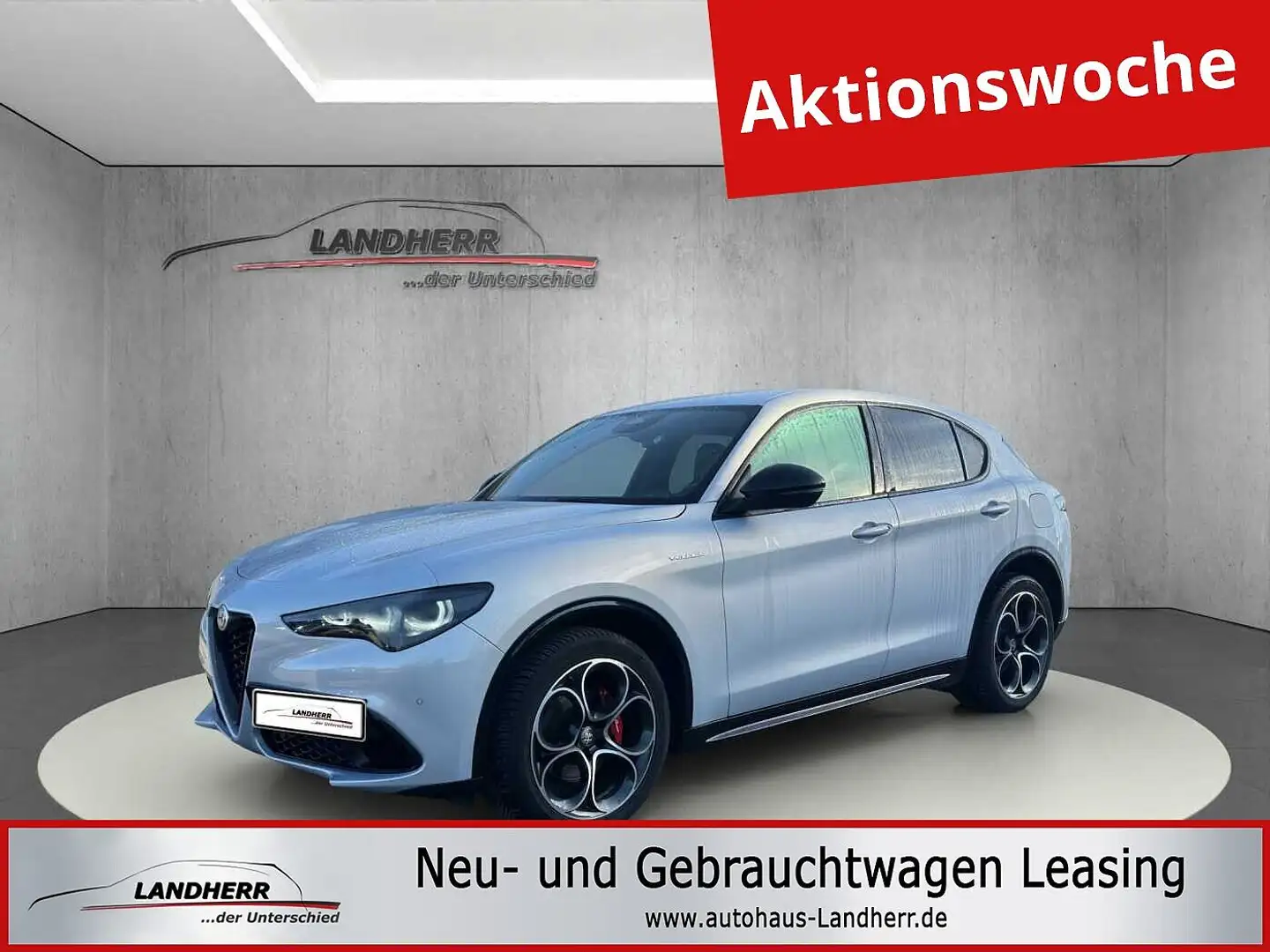 Alfa Romeo Stelvio 2.2 Veloce Leder/Harmann/el. Heckklappe Weiß - 1