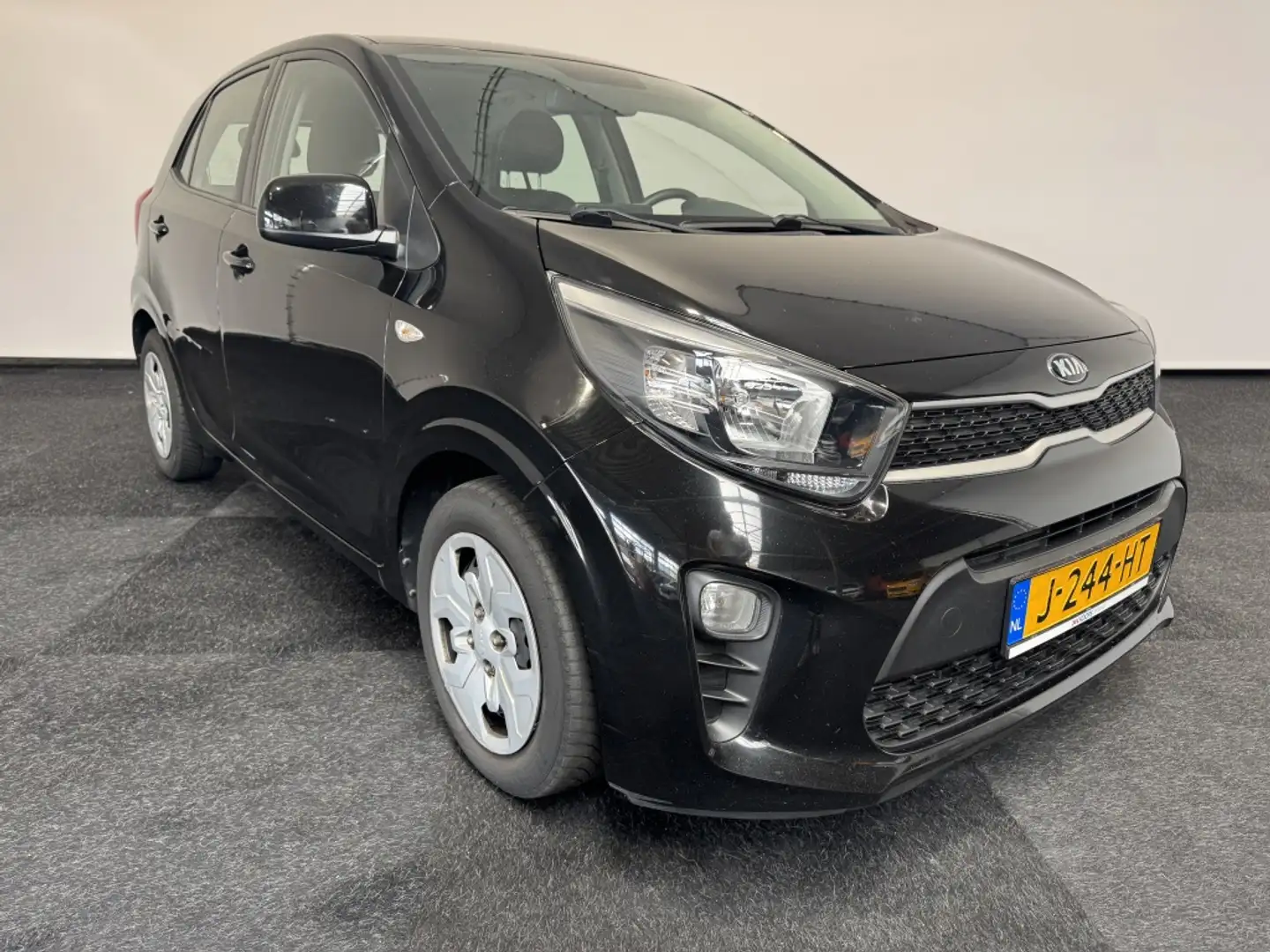Kia Picanto 1.0 CVVT ComfortLine 4-zits Apple car play Zwart - 1