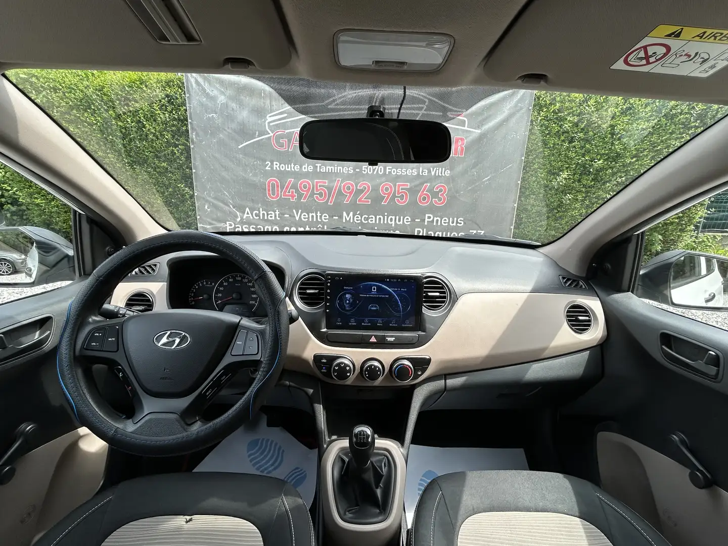 Hyundai i10 1.0i Euro6b New Pneus, Gps…Garantie 1 an ! Weiß - 2