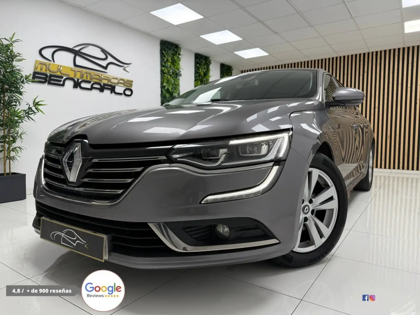 Renault Talisman 1.6dCi Energy Intens 96kW Gris - 2