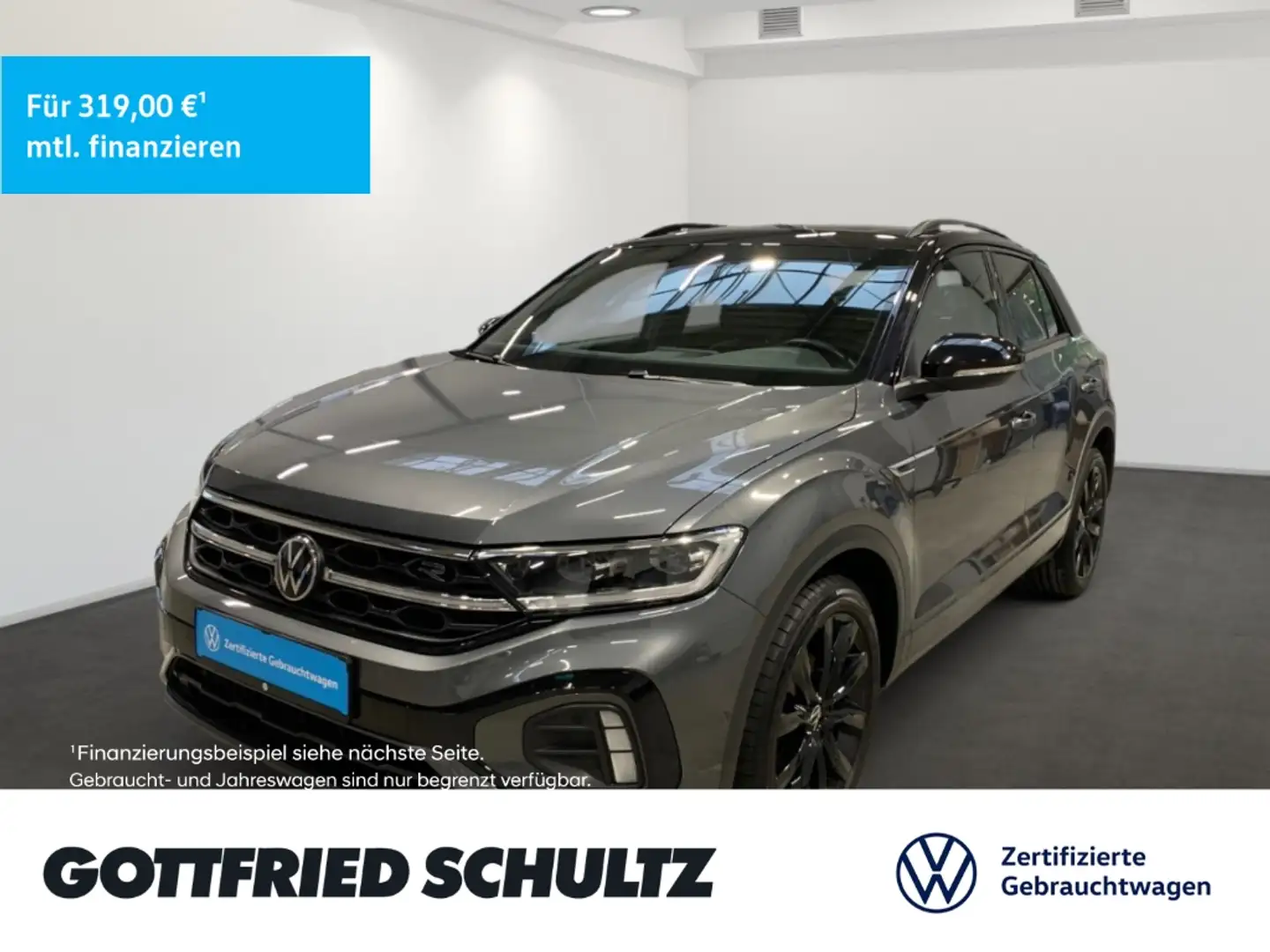 Volkswagen T-Roc R-LINE TSI DSG PANORAMA NAVI BLACK-STYLE LED Gris - 1
