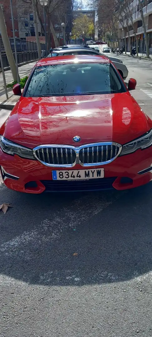 BMW 320 320dA Rojo - 1