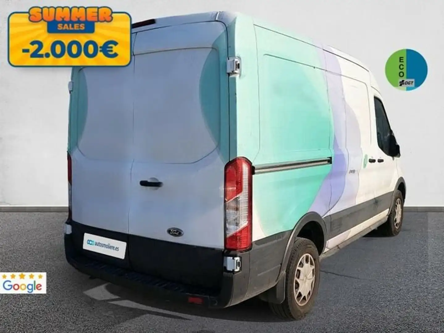 Ford Transit Furgon+350+MHEV+L2H2+Trend+RWD+96+kW+%28130+CV%29 Blanco - 2