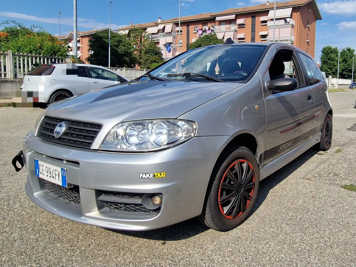 Fiat Punto Punto II 2003 3p 1.2 Dynamic (danneggiato) Gris - 1