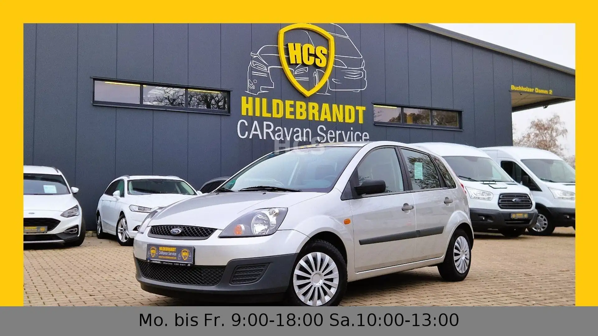 Ford Fiesta Ambiente HU neu Silber - 1