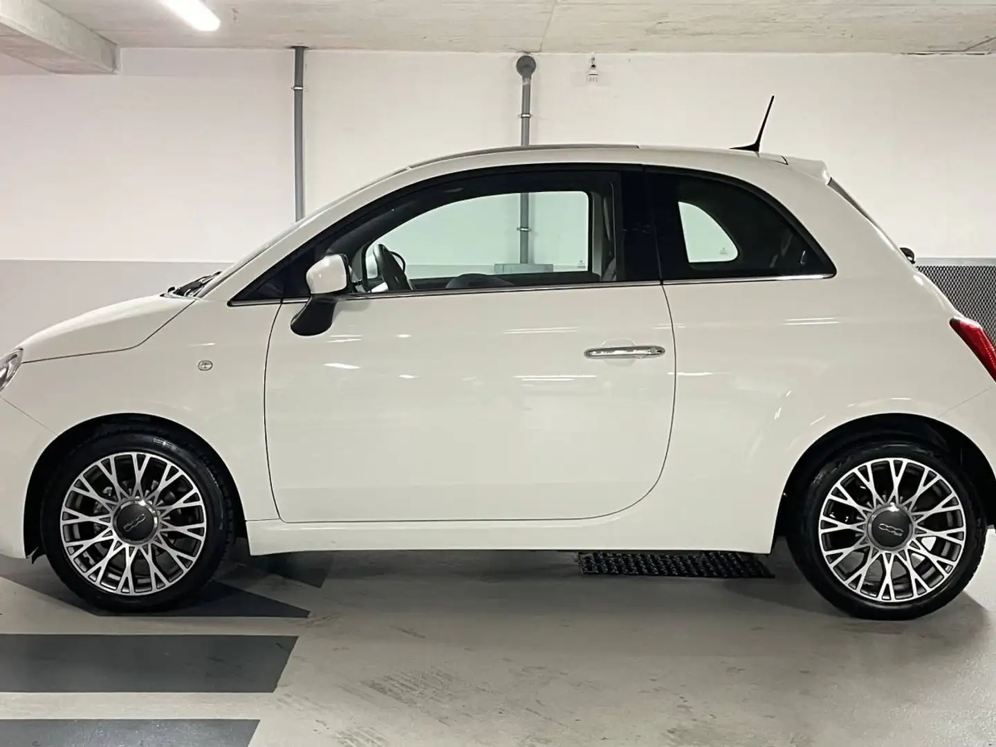 Fiat 500 1.2 8v 69ch S&amp;S Star Dualogic Blanc - 2