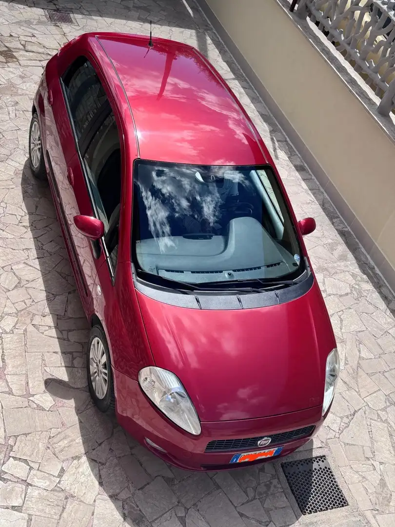Fiat Grande Punto Grande Punto 5p 1.3 mjt 16v Emotion 90cv 6m Roşu - 1