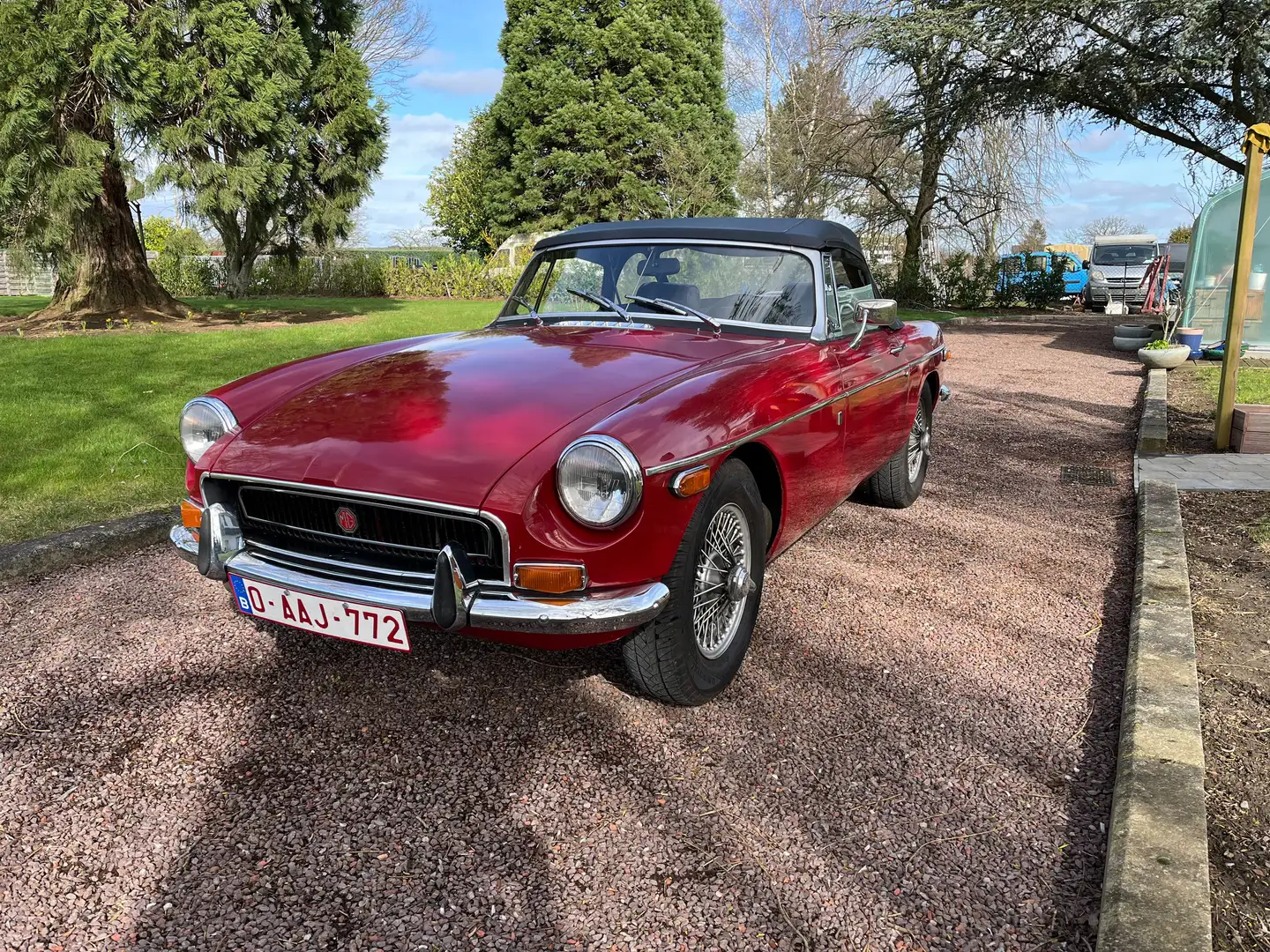 MG MGB Roadster Rosso - 1