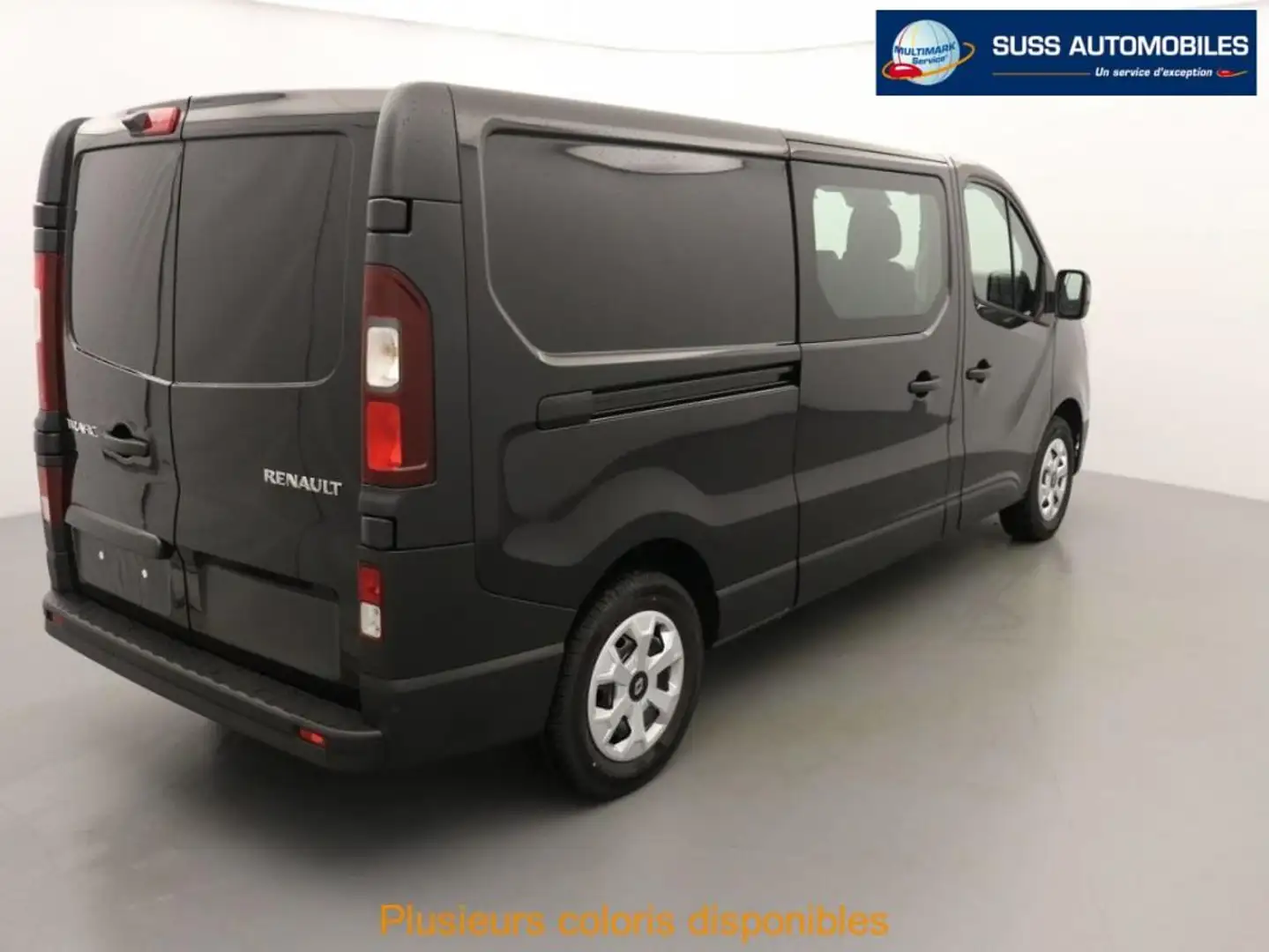 Renault Trafic CABINE APPROFONDIE L2H1 3T BLUE DCI 130 GSR2 ADVAN Noir - 2