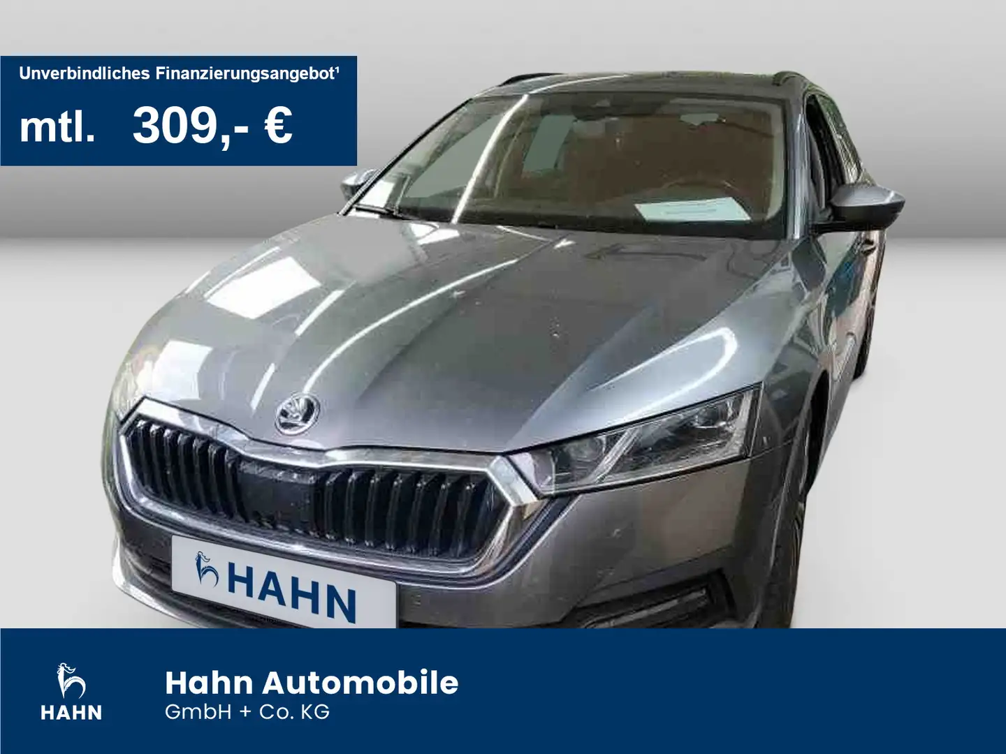 Skoda Octavia Combi 2.0TDI DSG Tour AHK-Vorb. LED Navi Grau - 1