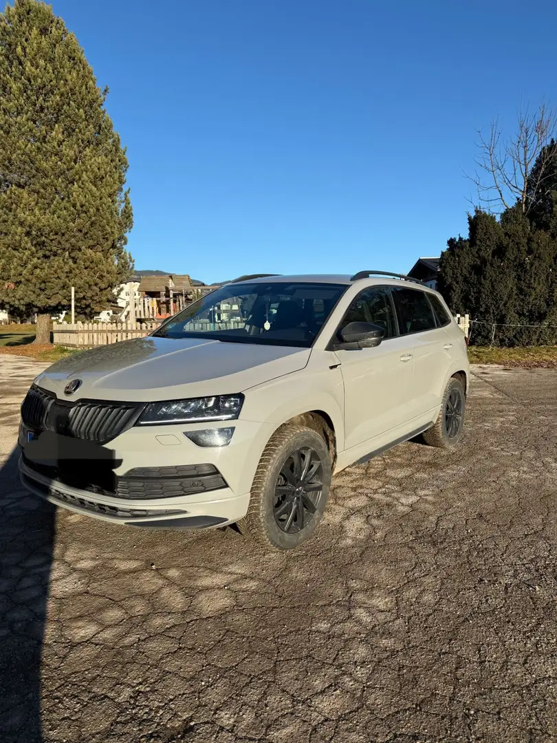 Skoda Karoq 2,0 TDI SCR 4x4 Sportline DSG Grau - 1