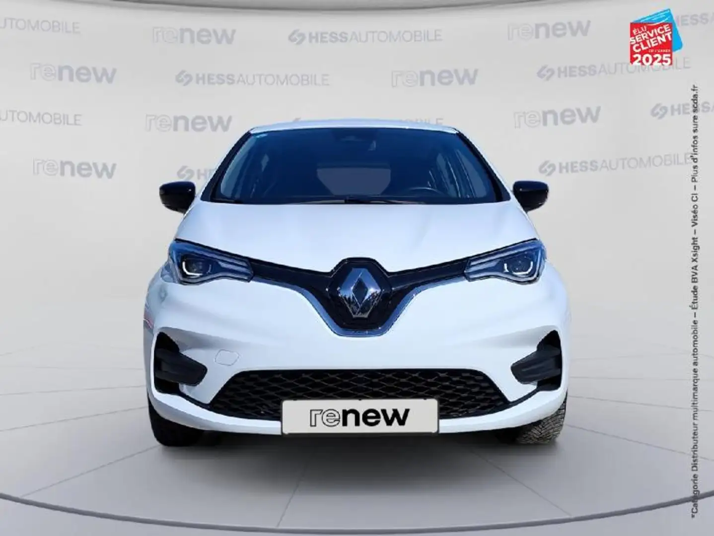 Renault ZOE E-Tech Limited charge normale R110 Achat Intégral Blanc - 2