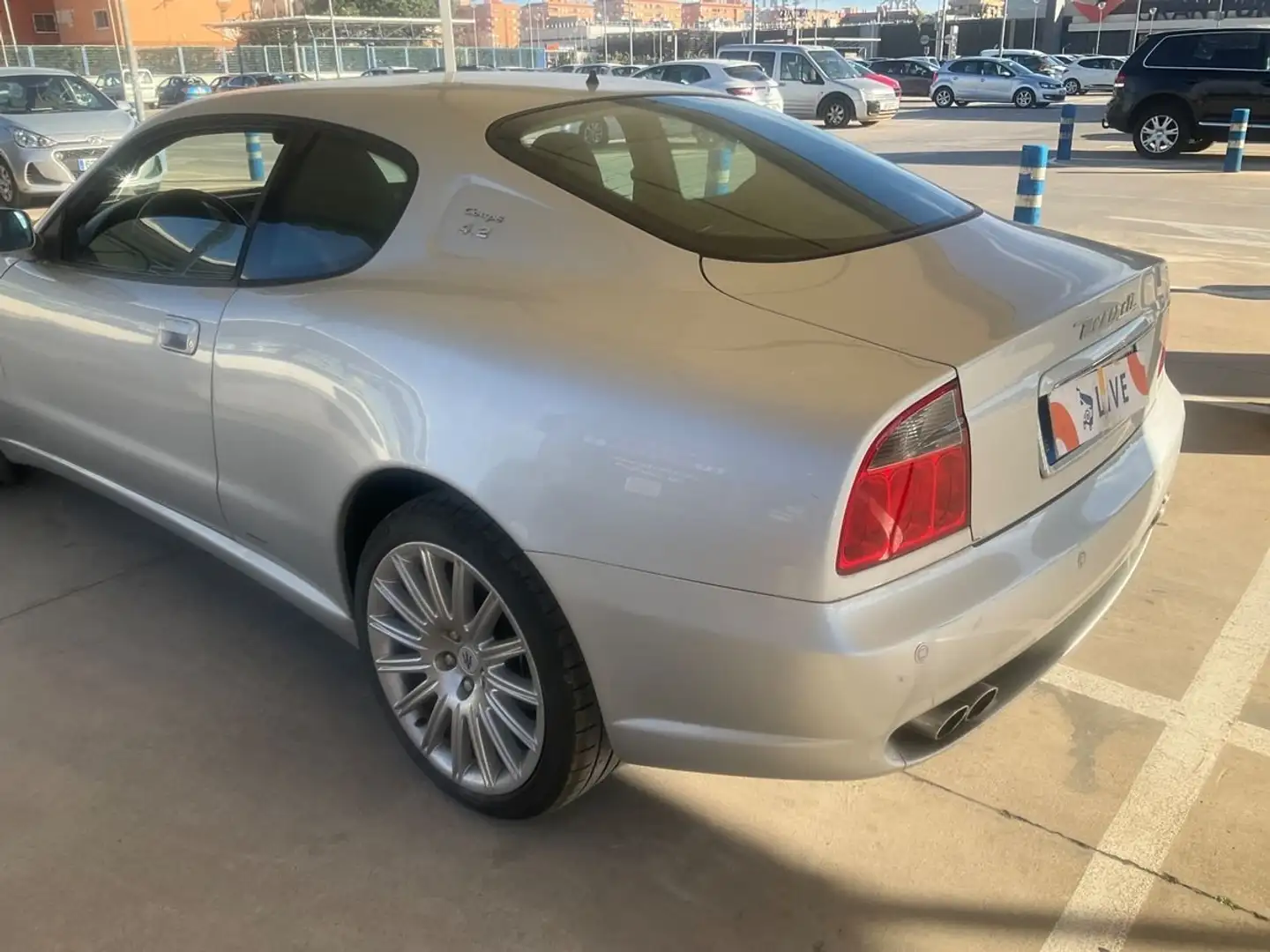 Maserati 4200 coupè 4.2 V8 390CV  1PROPRIETARIO!SOLO 65000KM! Srebrny - 2