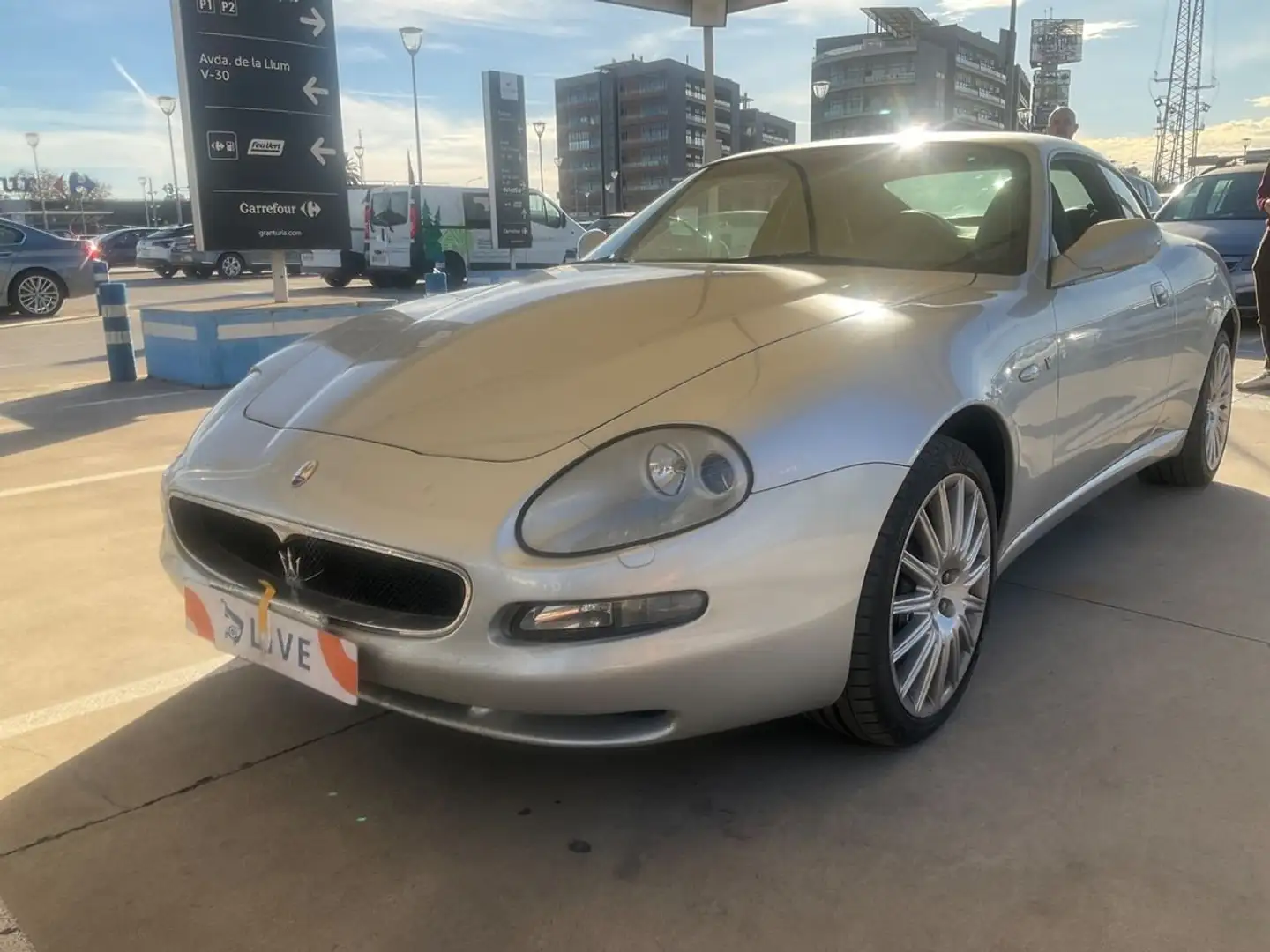 Maserati 4200 coupè 4.2 V8 390CV  1PROPRIETARIO!SOLO 65000KM! Srebrny - 1