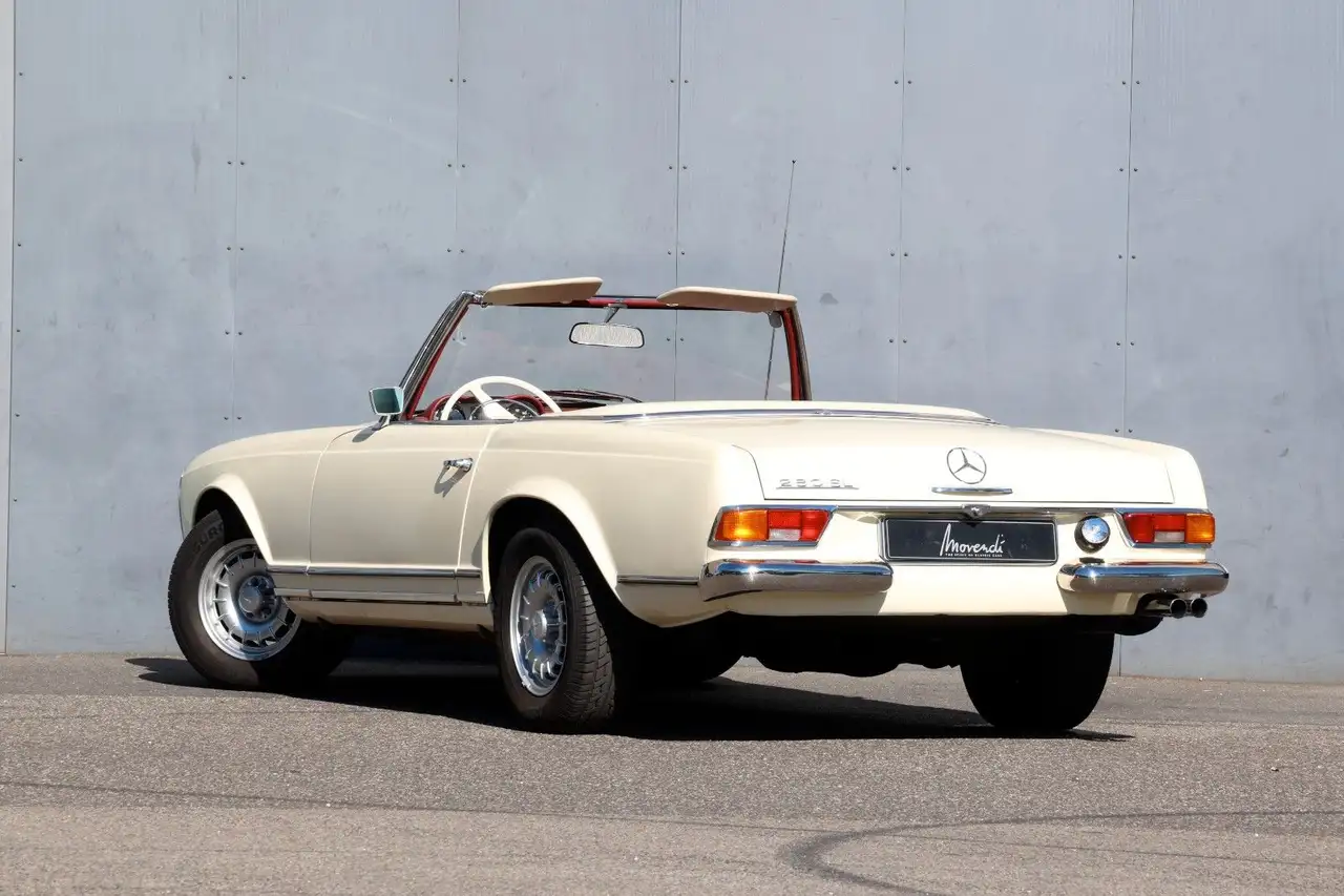 Mercedes-Benz 280 SL, Handschaltung, komplett restauriert, foto 2