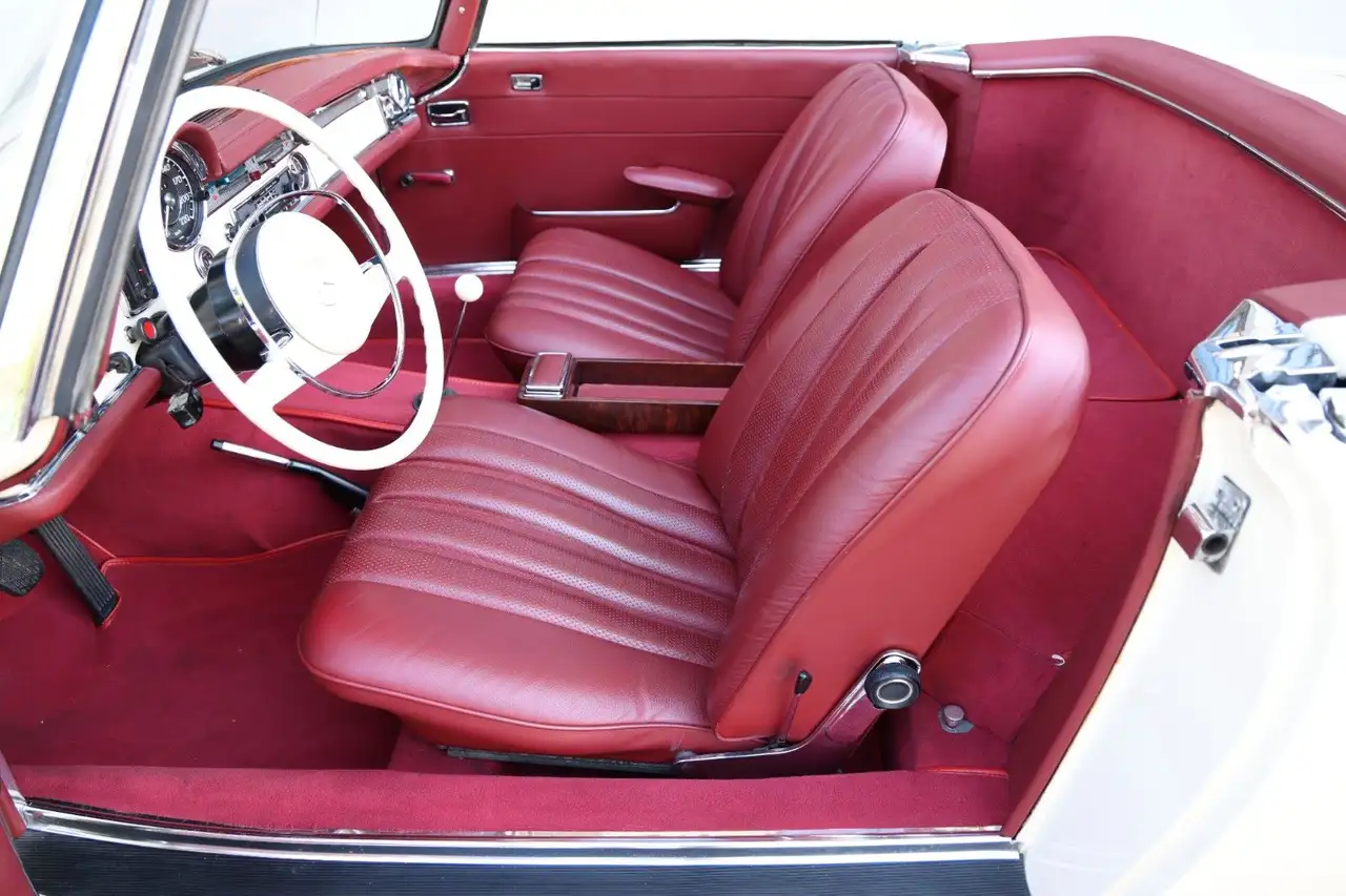 Mercedes-Benz 280 SL, Handschaltung, komplett restauriert, foto 4