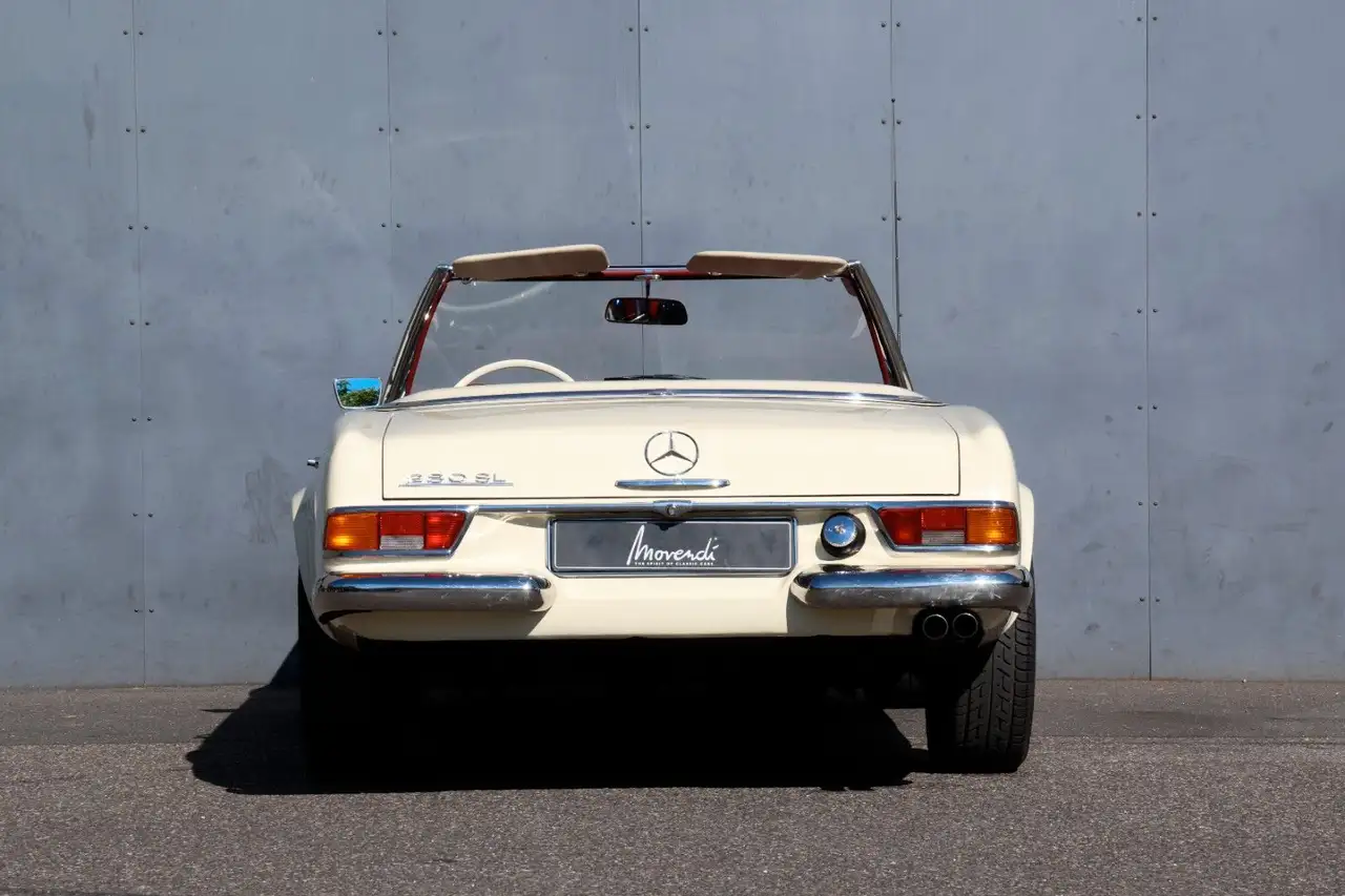 Mercedes-Benz 280 SL, Handschaltung, komplett restauriert, foto 9