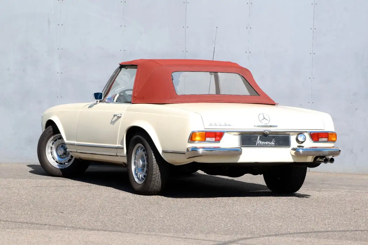 Mercedes-Benz 280 SL, Handschaltung, komplett restauriert, foto 3